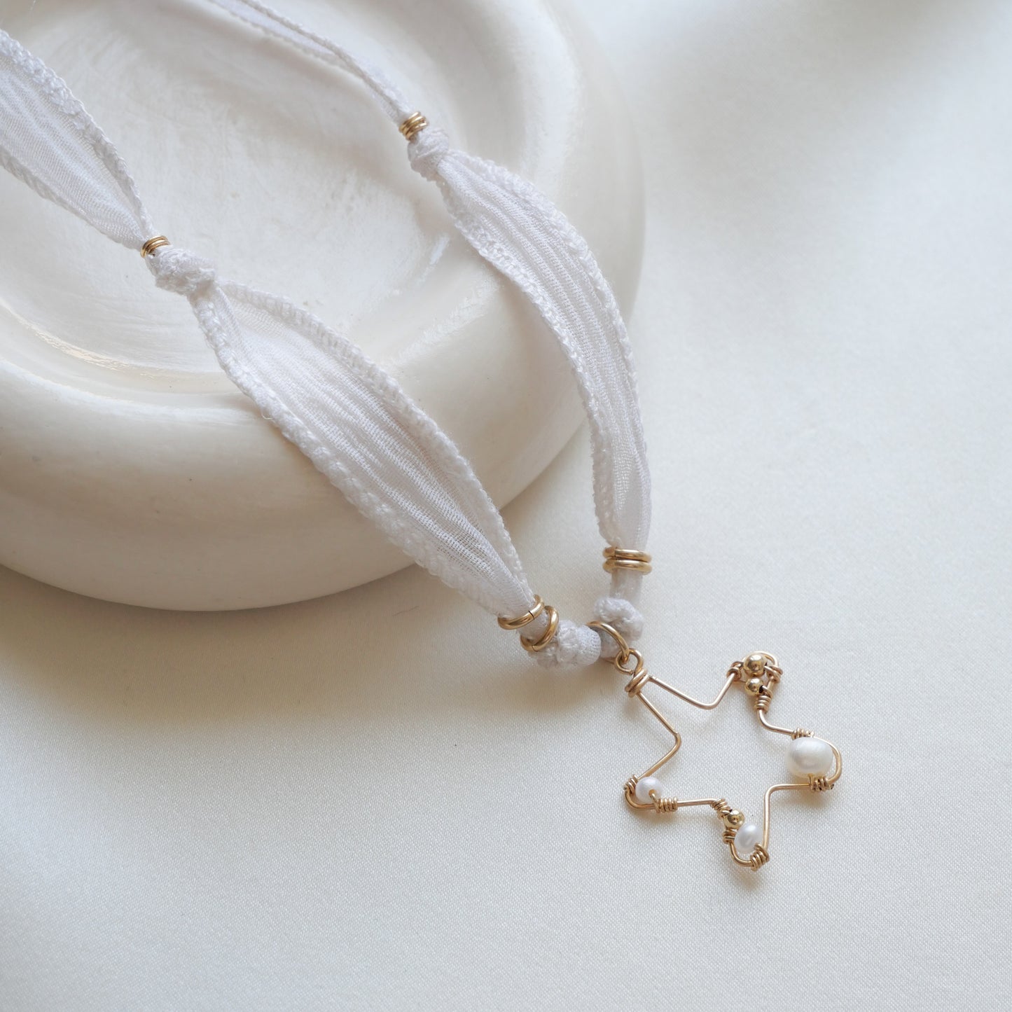 Collier mini Arielle - cordon