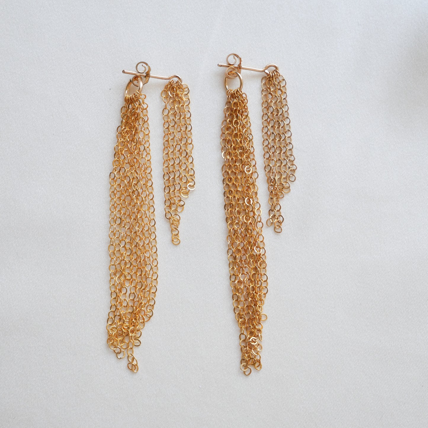 Maxi boucles Sophia - Or laminé