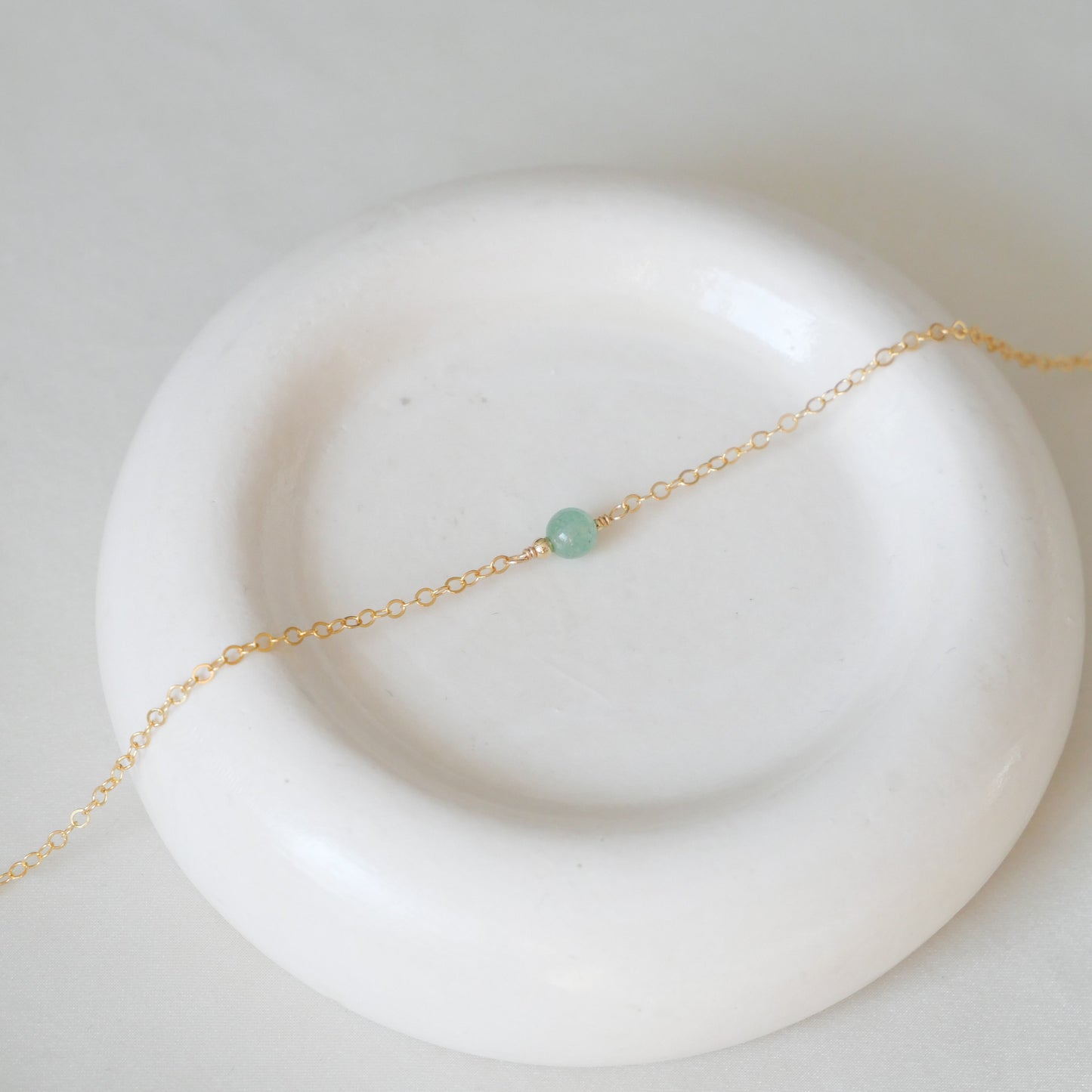 Chocker Anaya - Aventurine verte