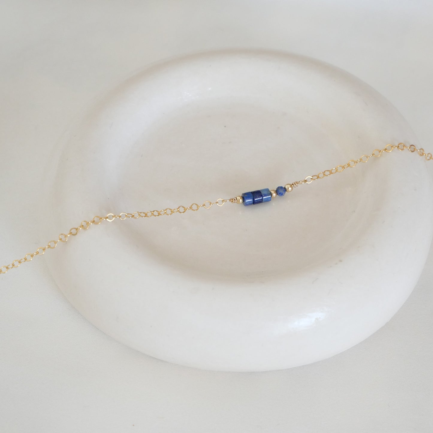 Bracelet La Croisette - Lapis Lazuli