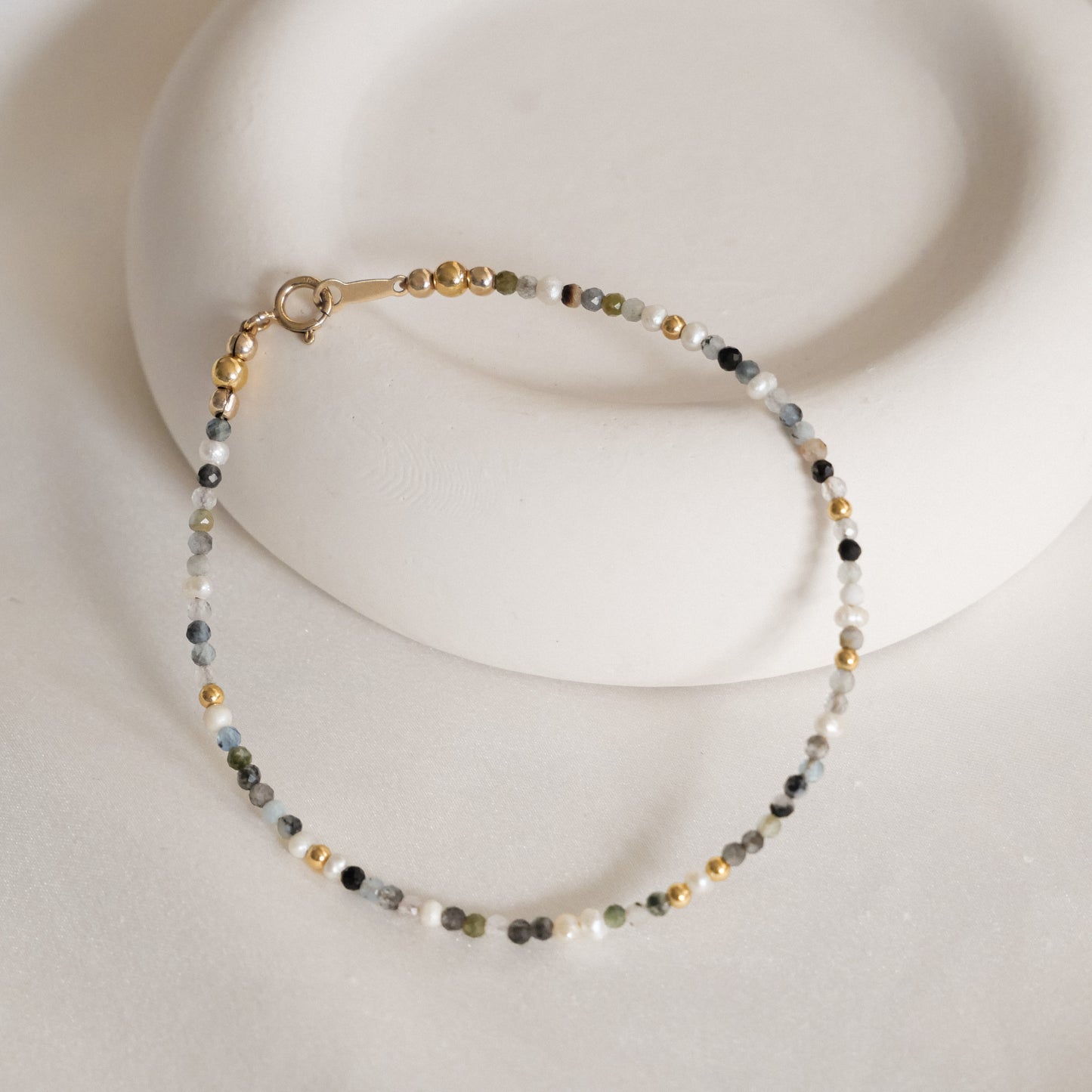 Bracelet Maya - Aigue Marine