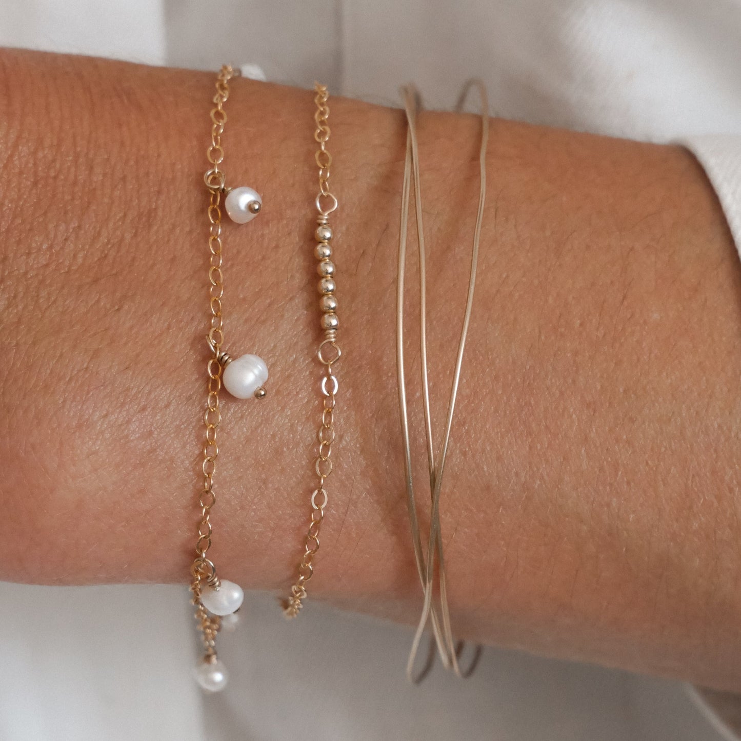 Bracelet Francette -Gold Filled 14K