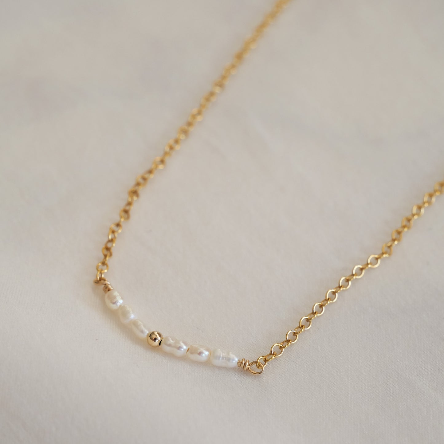 Collier Linette - Perles de culture