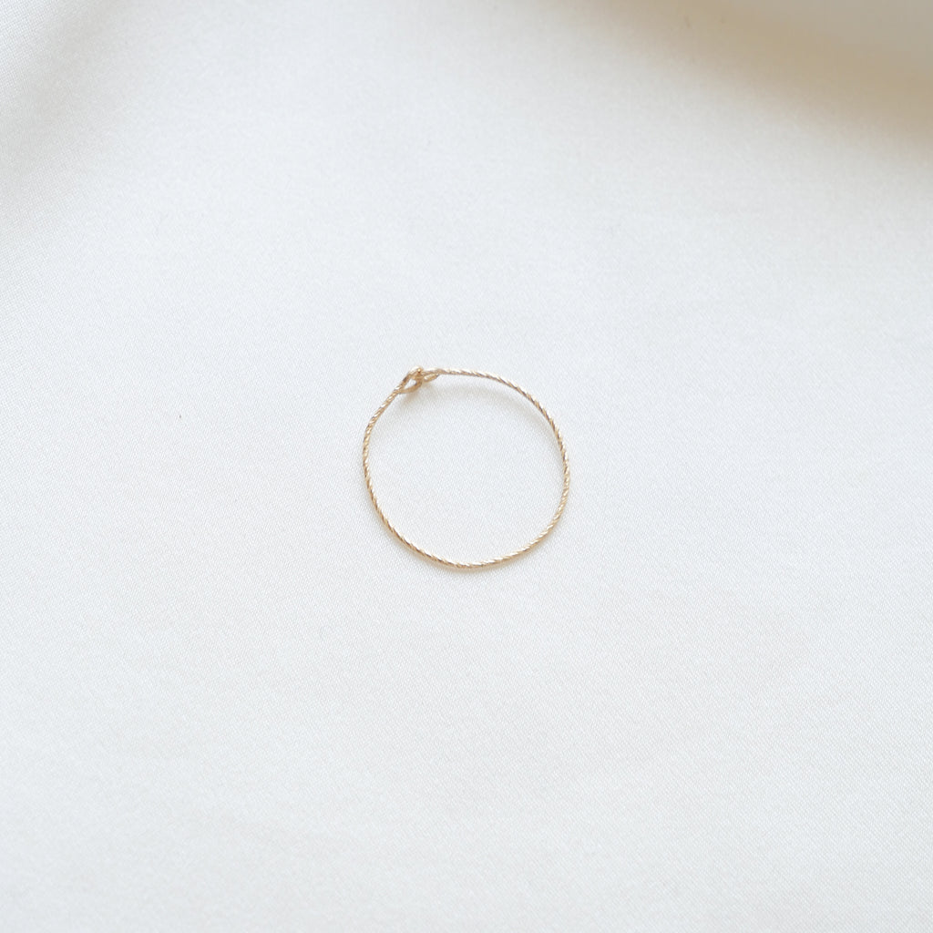 Bague fine Estrella - Or Laminé