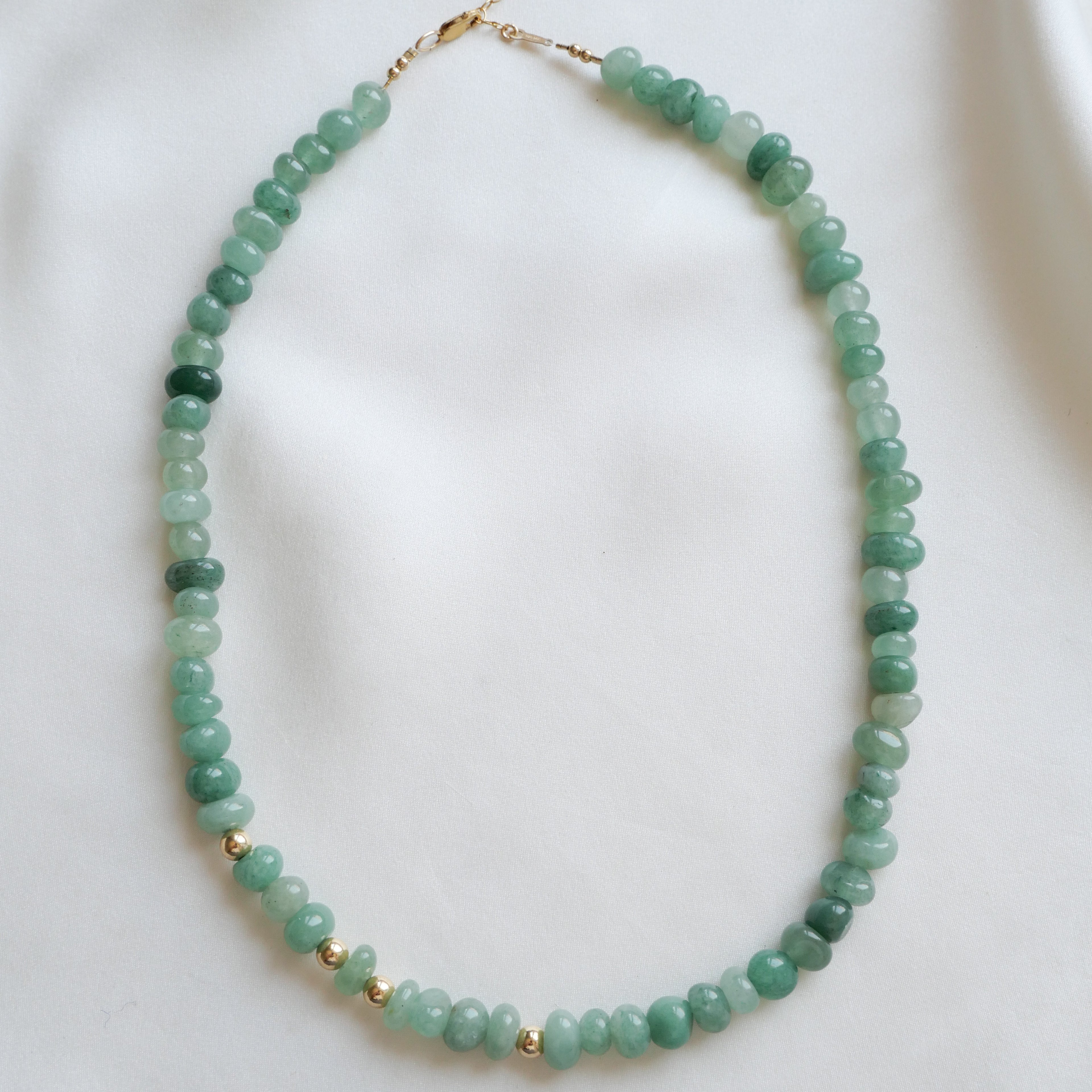 Collier Ivy - Aventurine verte