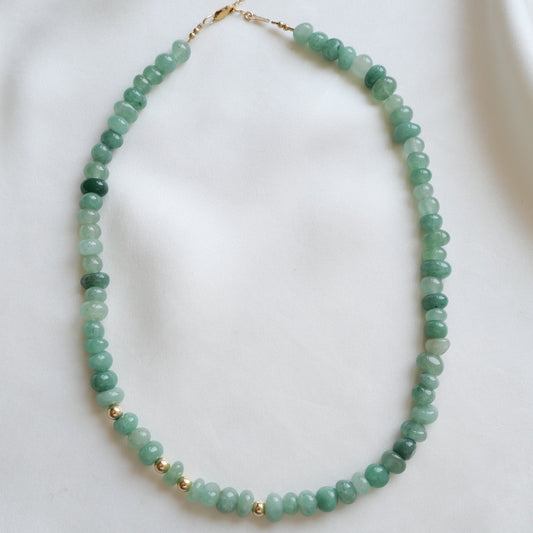 Collier Ivy - Aventurine verte