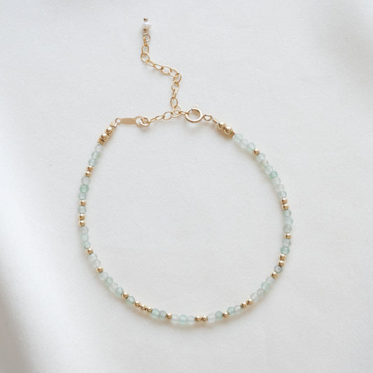 Bracelet Gema - Aventurine verte