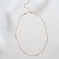 Choker Céleste - Tourmaline rose