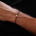 Bracelet homme Marcel - Onyx, hématite, perle de culture
