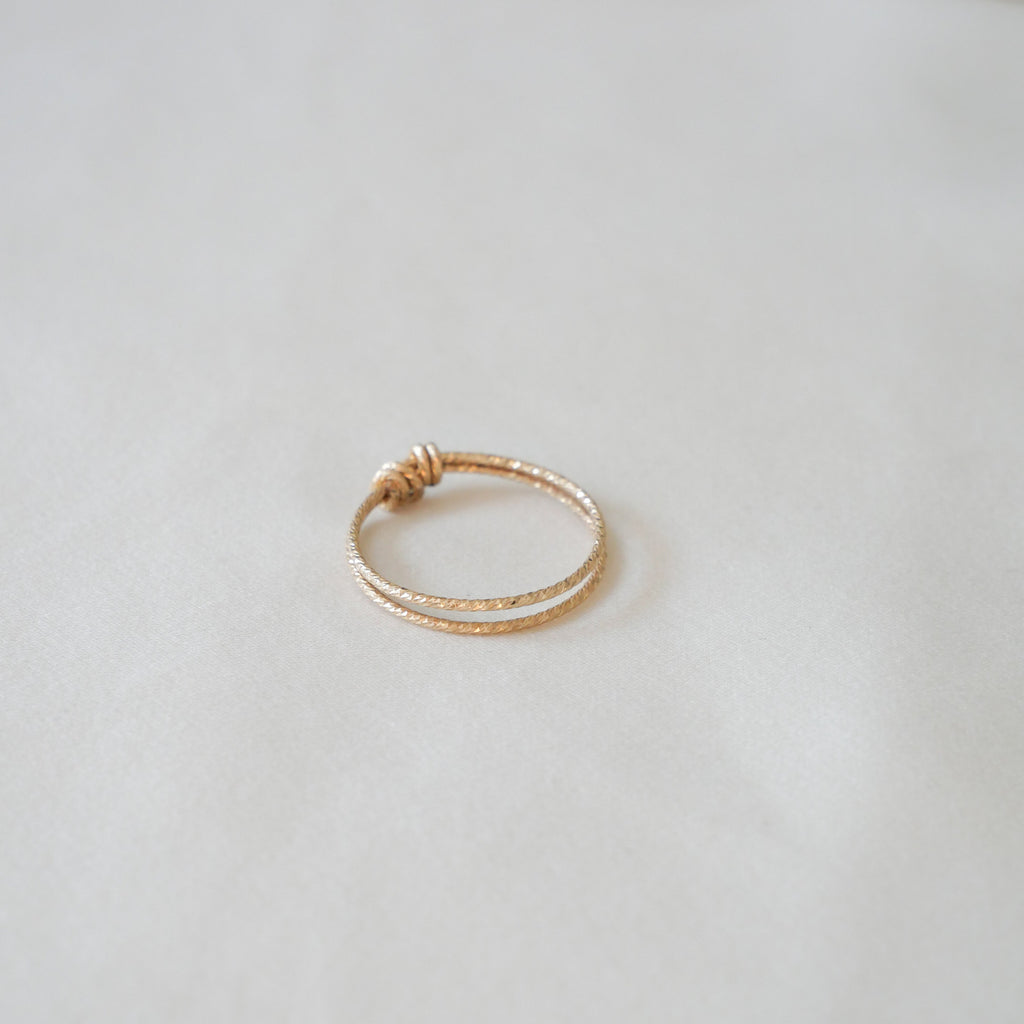 Bague Olympe - Or Laminé