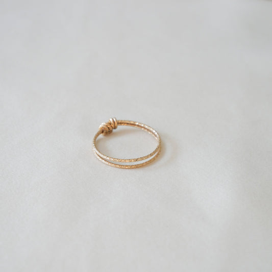 Bague Olympe - Or Laminé