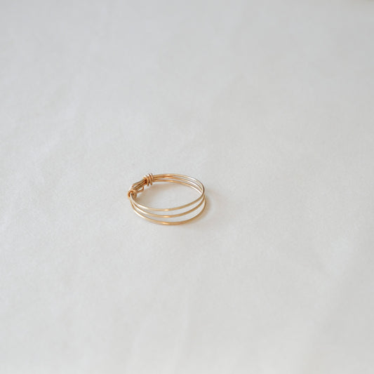 Bague Flavie - Or Laminé