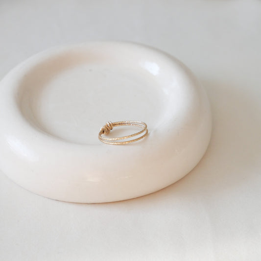 Bague Oympe - Or Laminé