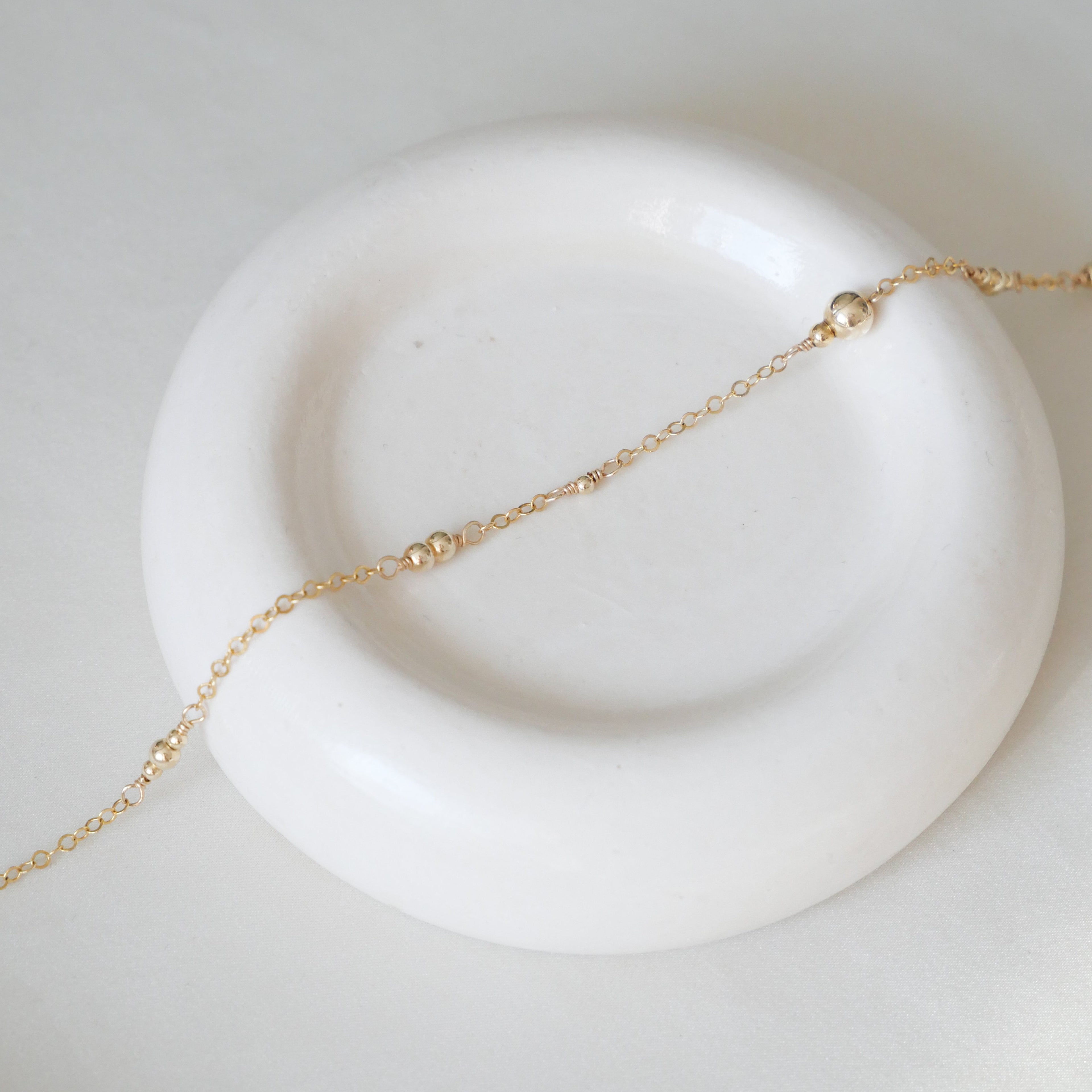 Bijou de cheville Charlie - Or Laminé 14K