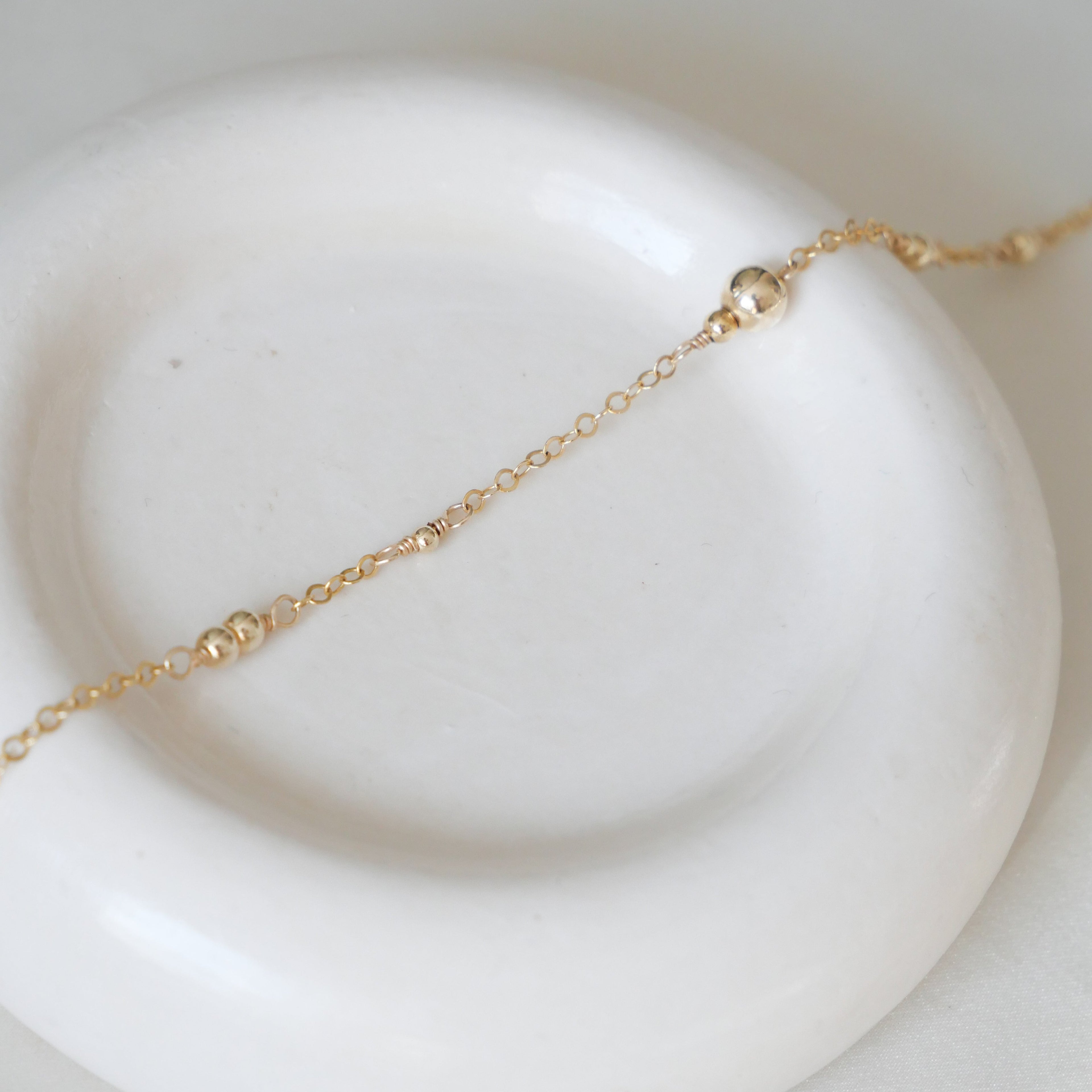 Bijou de cheville Charlie - Or Laminé 14K