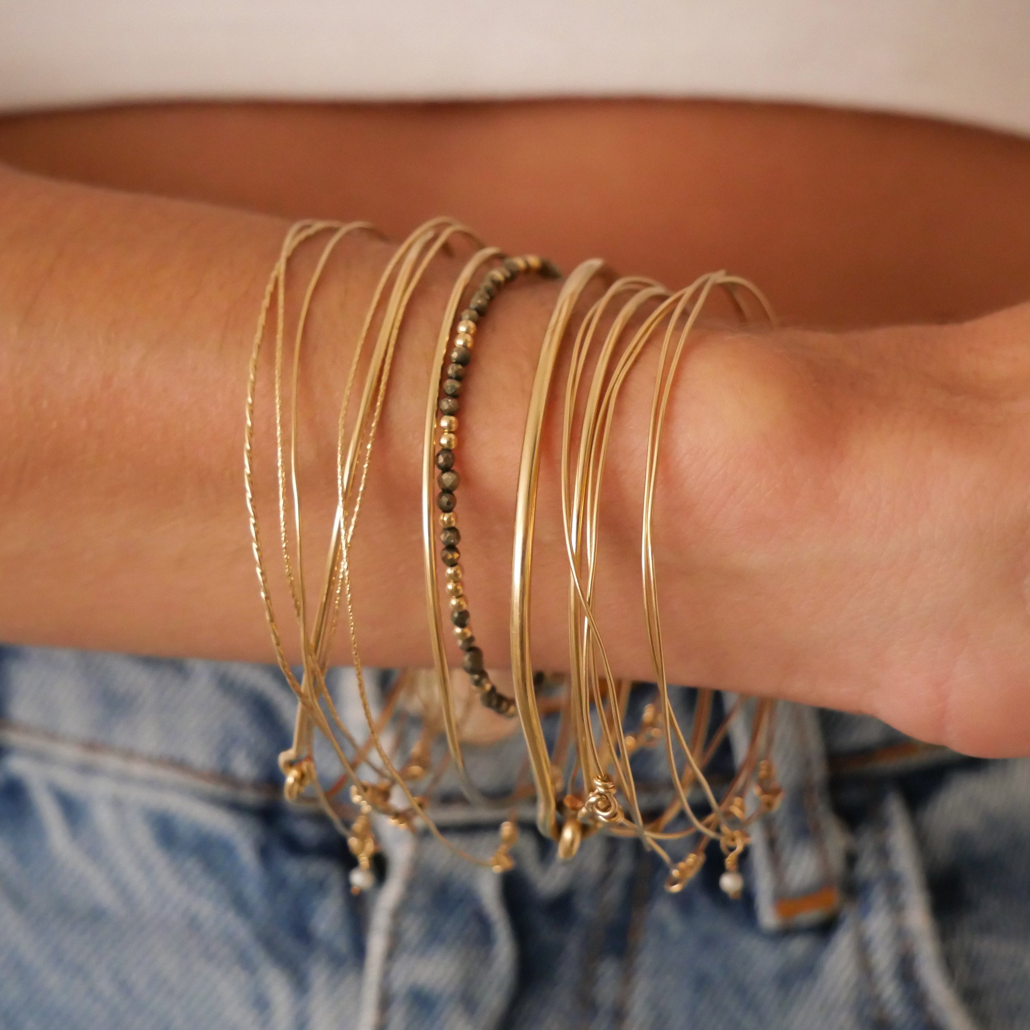 Bracelet Gemma - Pyrite
