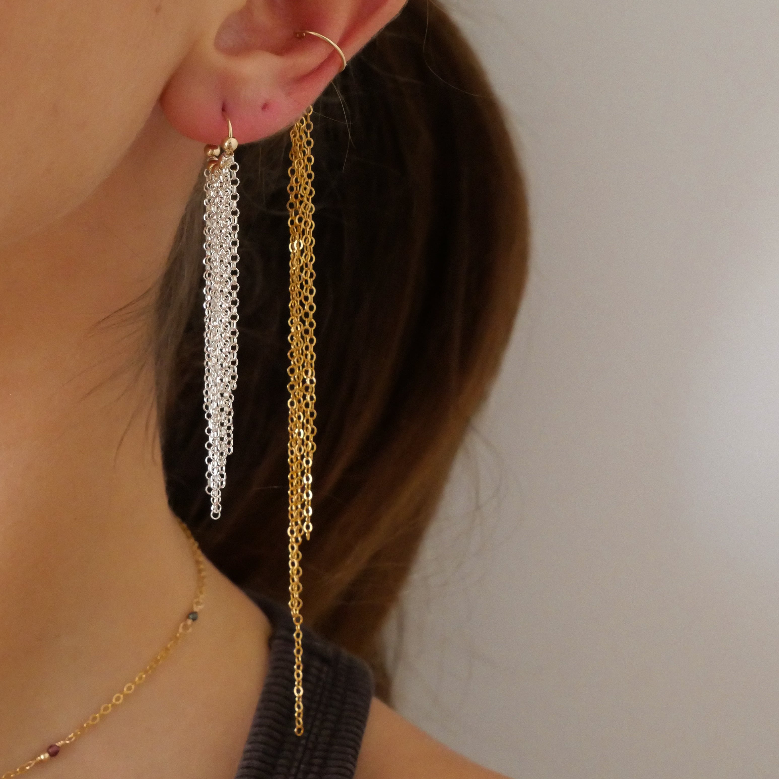 Earcuff Cascade - Or Laminé