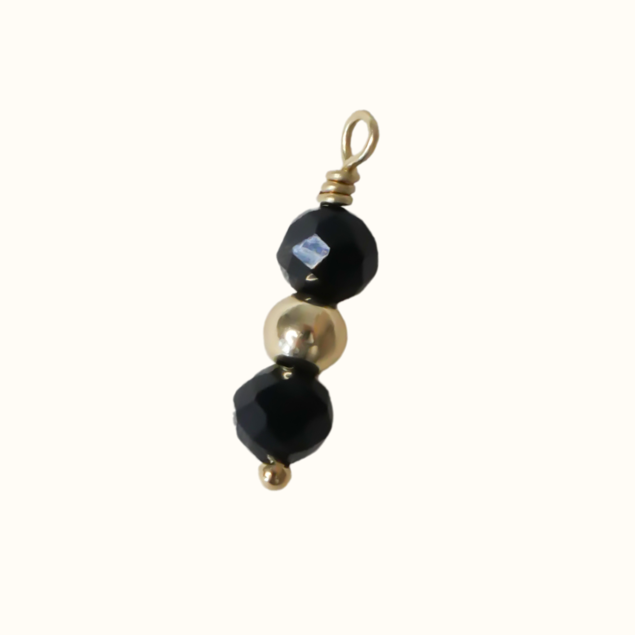 Charm's perles Onyx