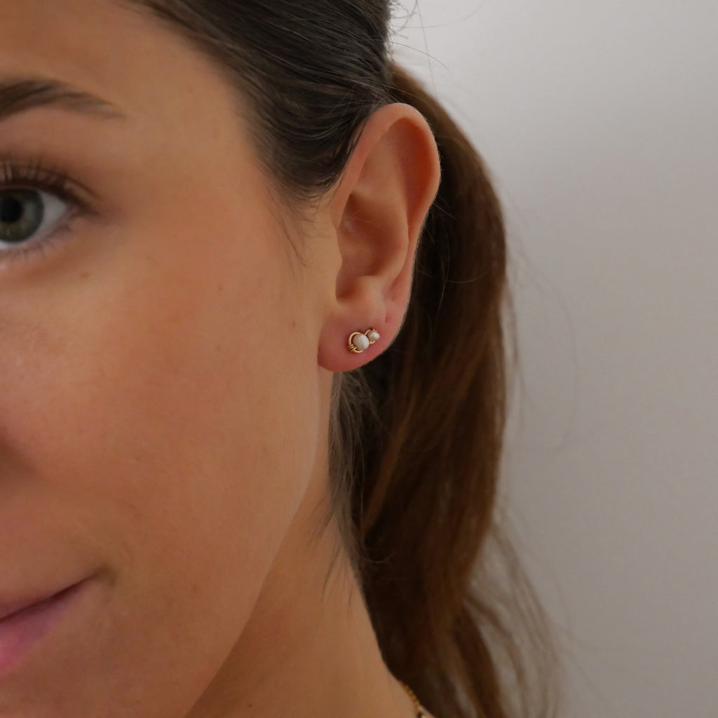 Puces Shell - perles de culture