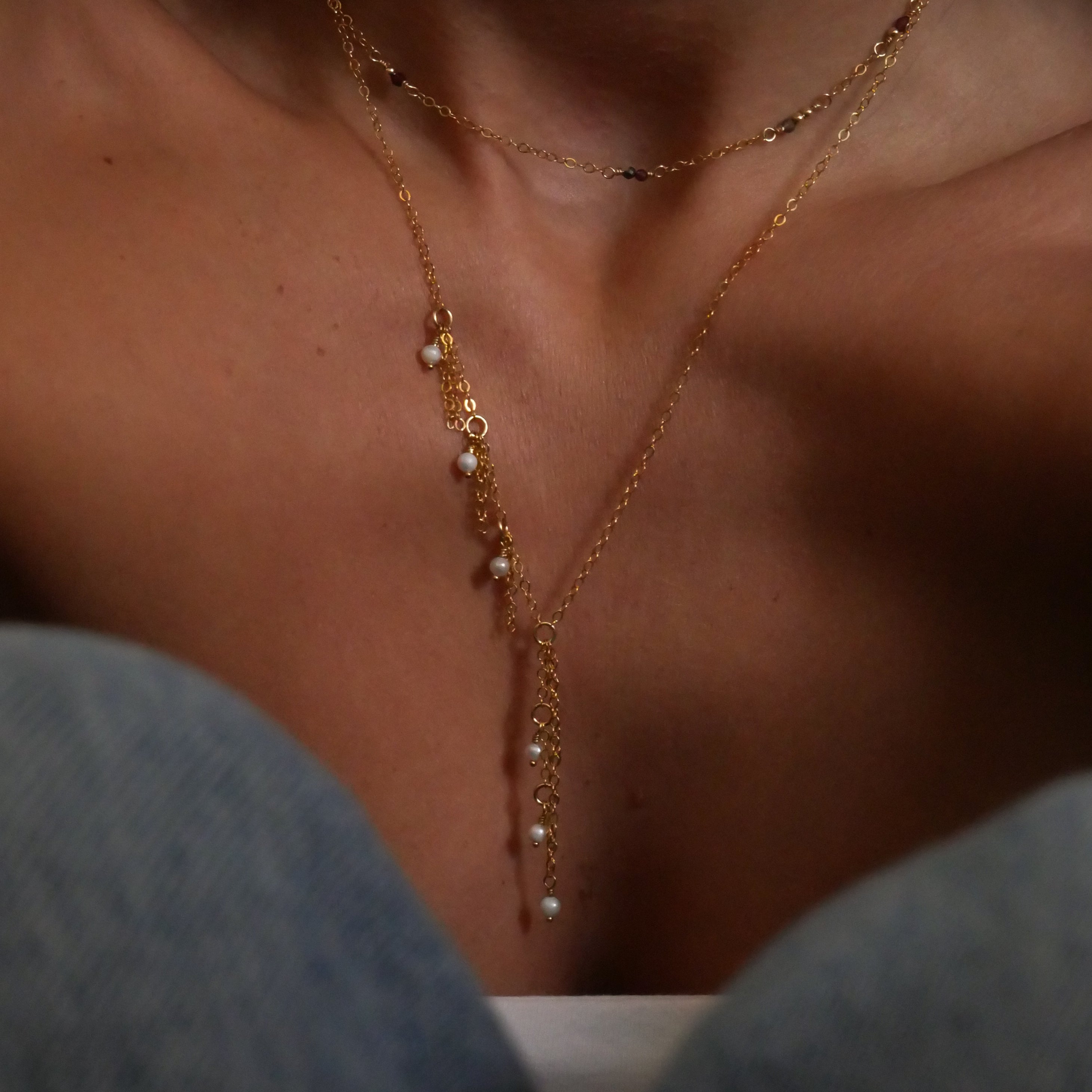 Collier Circle - Perles de culture