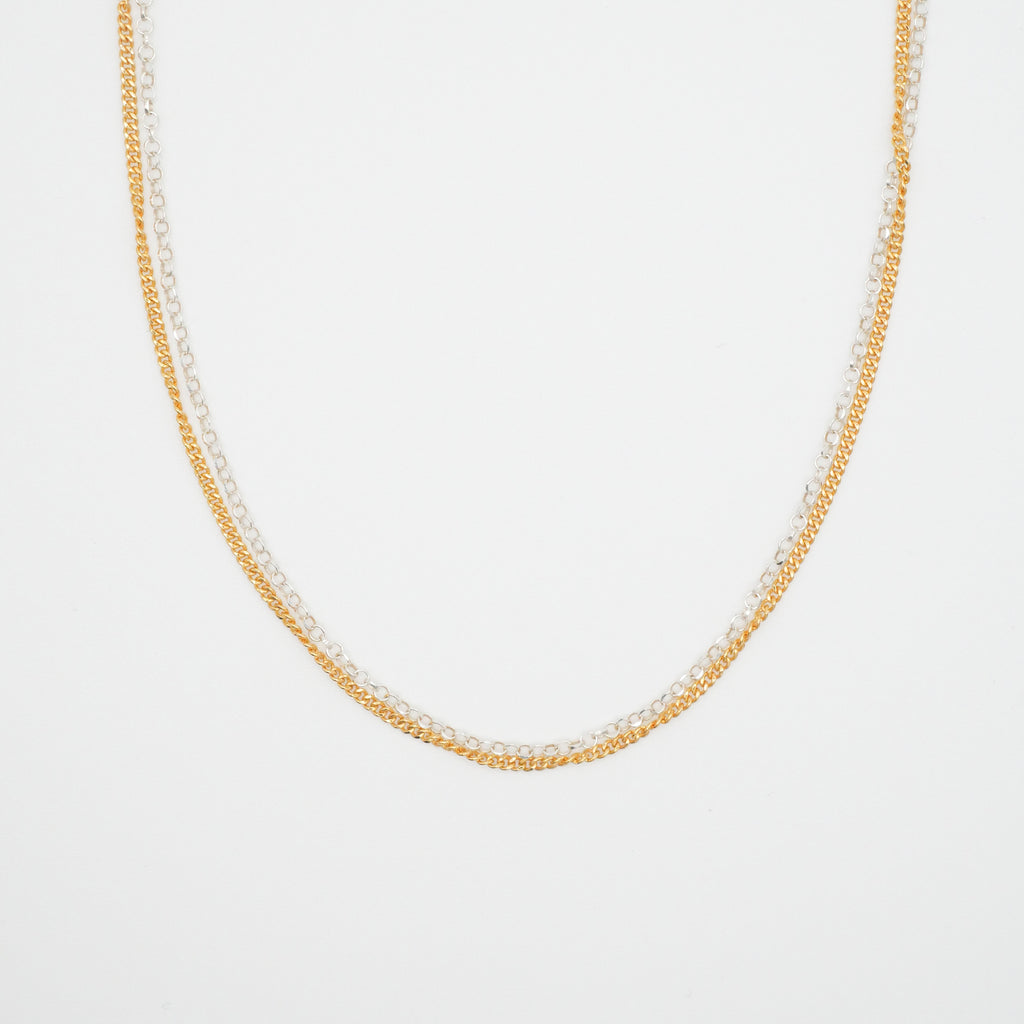 Collier double bracelet Amber