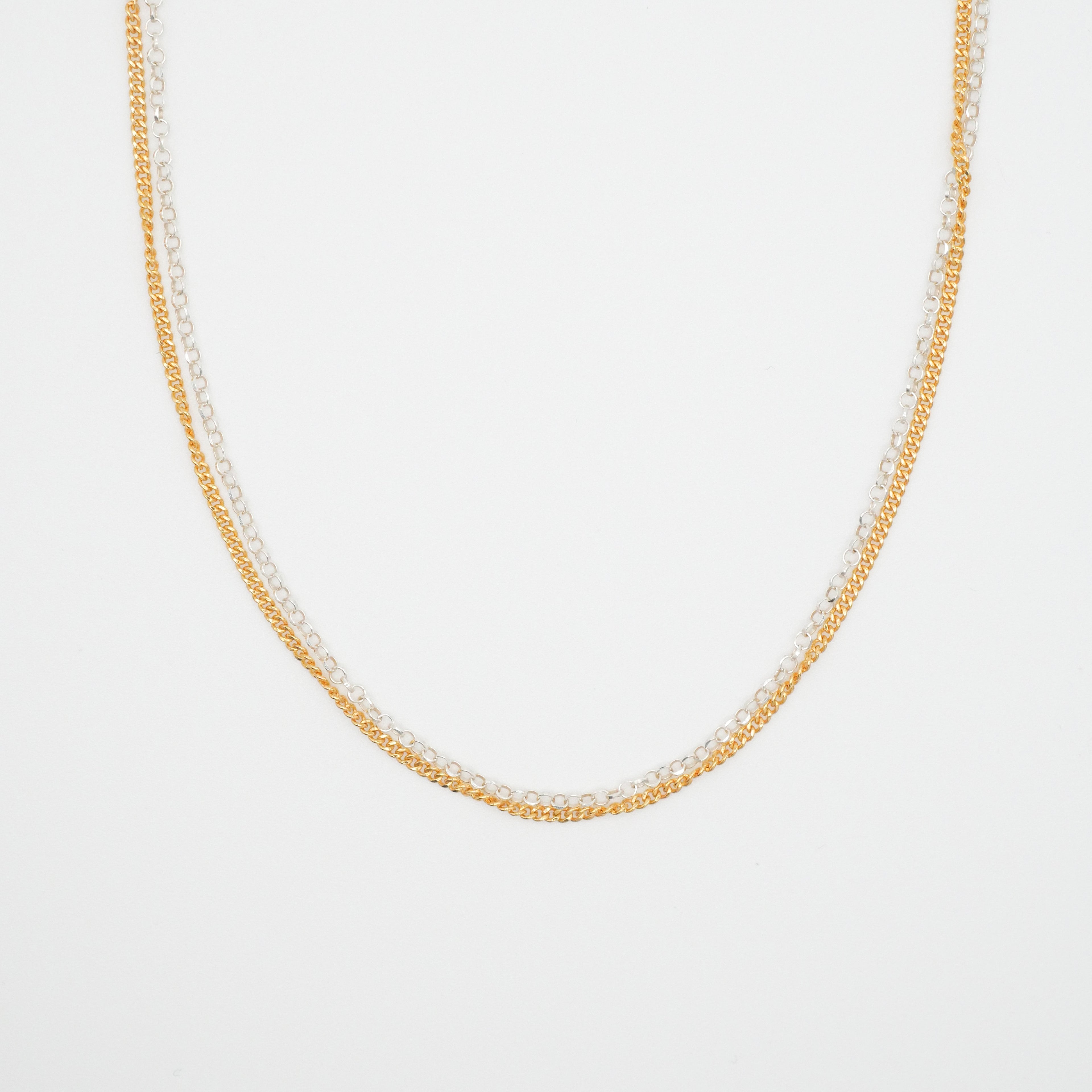 Collier double bracelet Amber