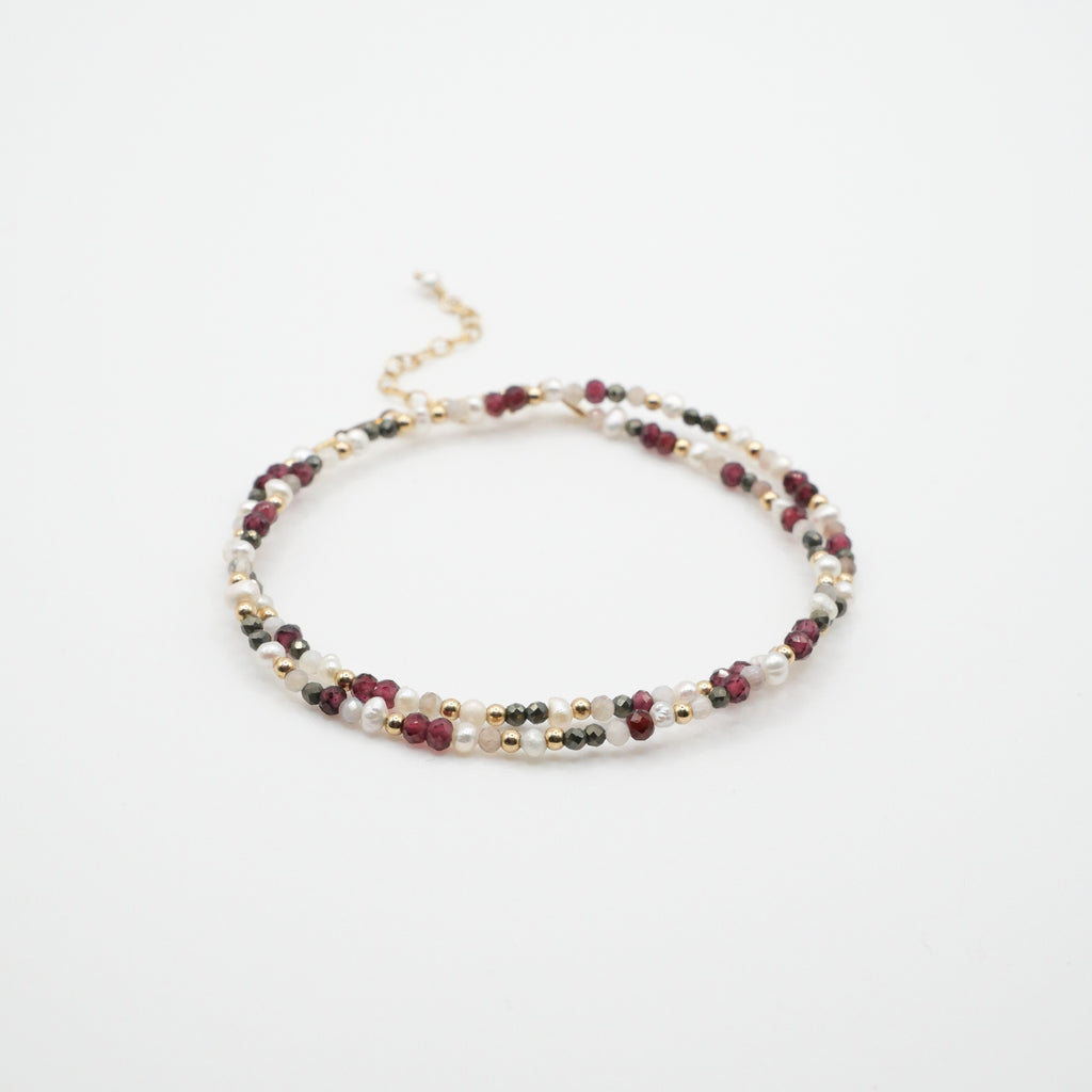 Collier double bracelet Cosmic