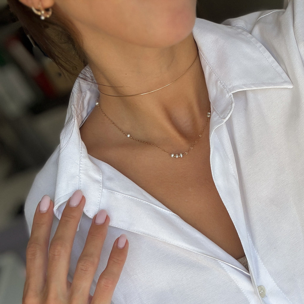 Collier Coline - Perles de culture