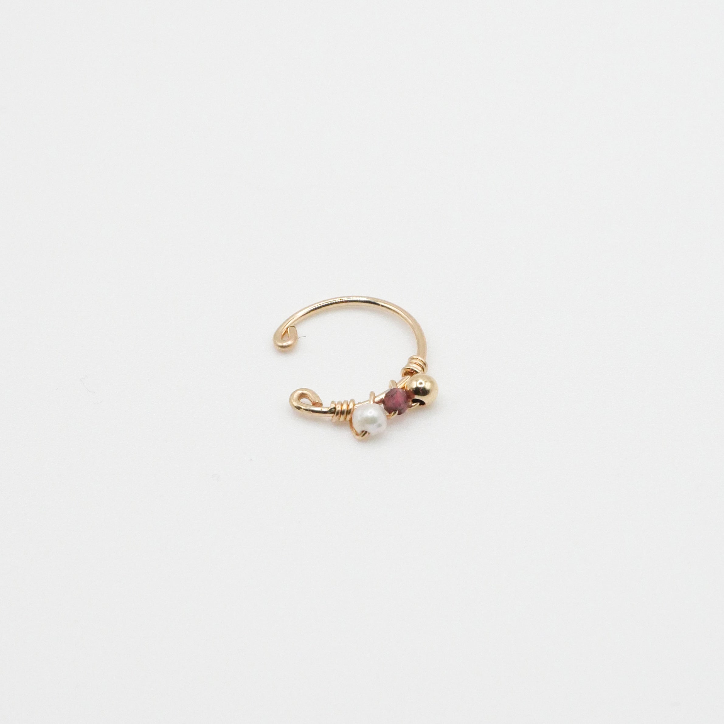 Earcuff Esmée - Grenat