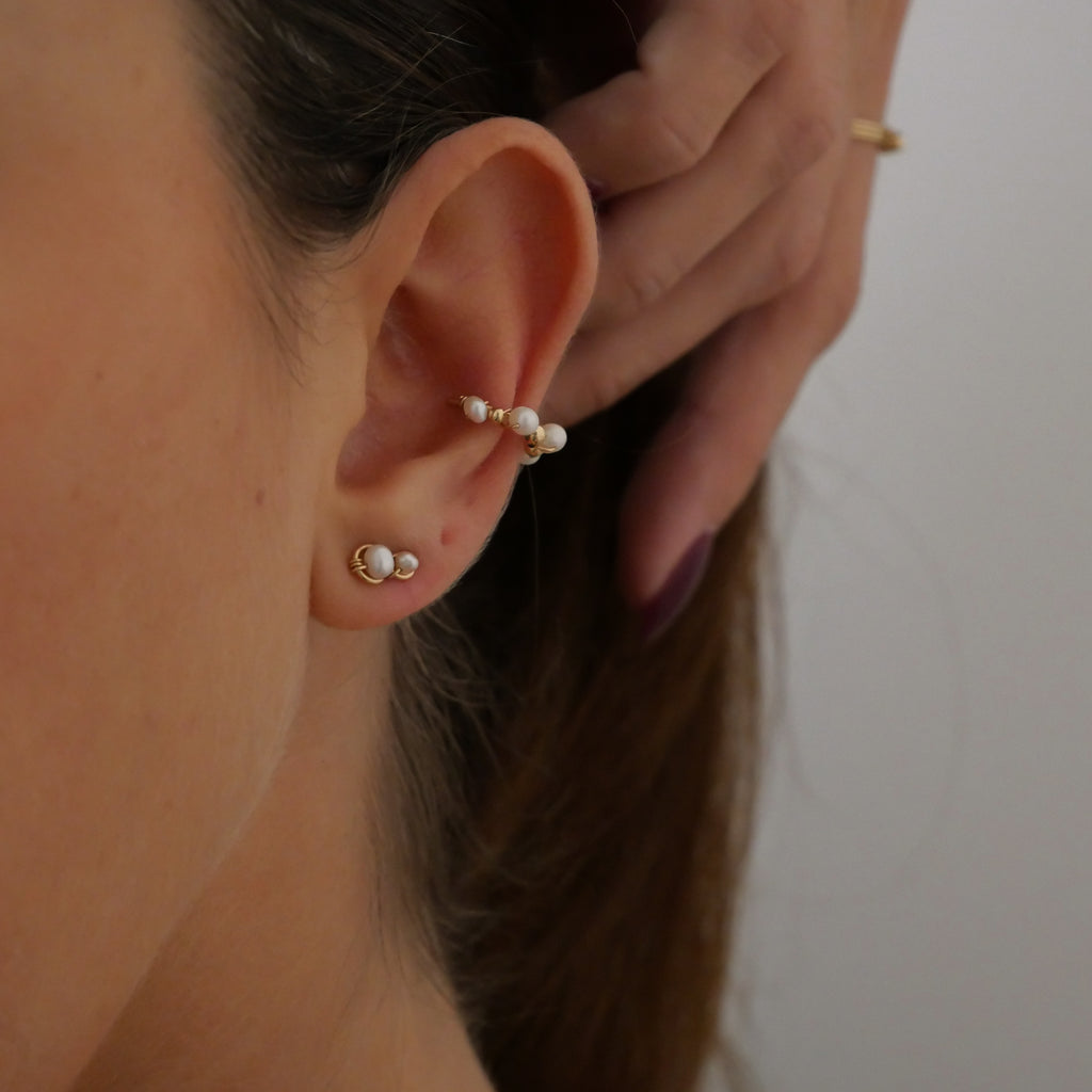 Puces Shell - perles de culture