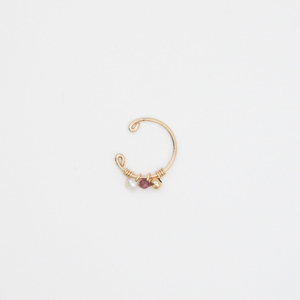 Earcuff Esmée - Grenat