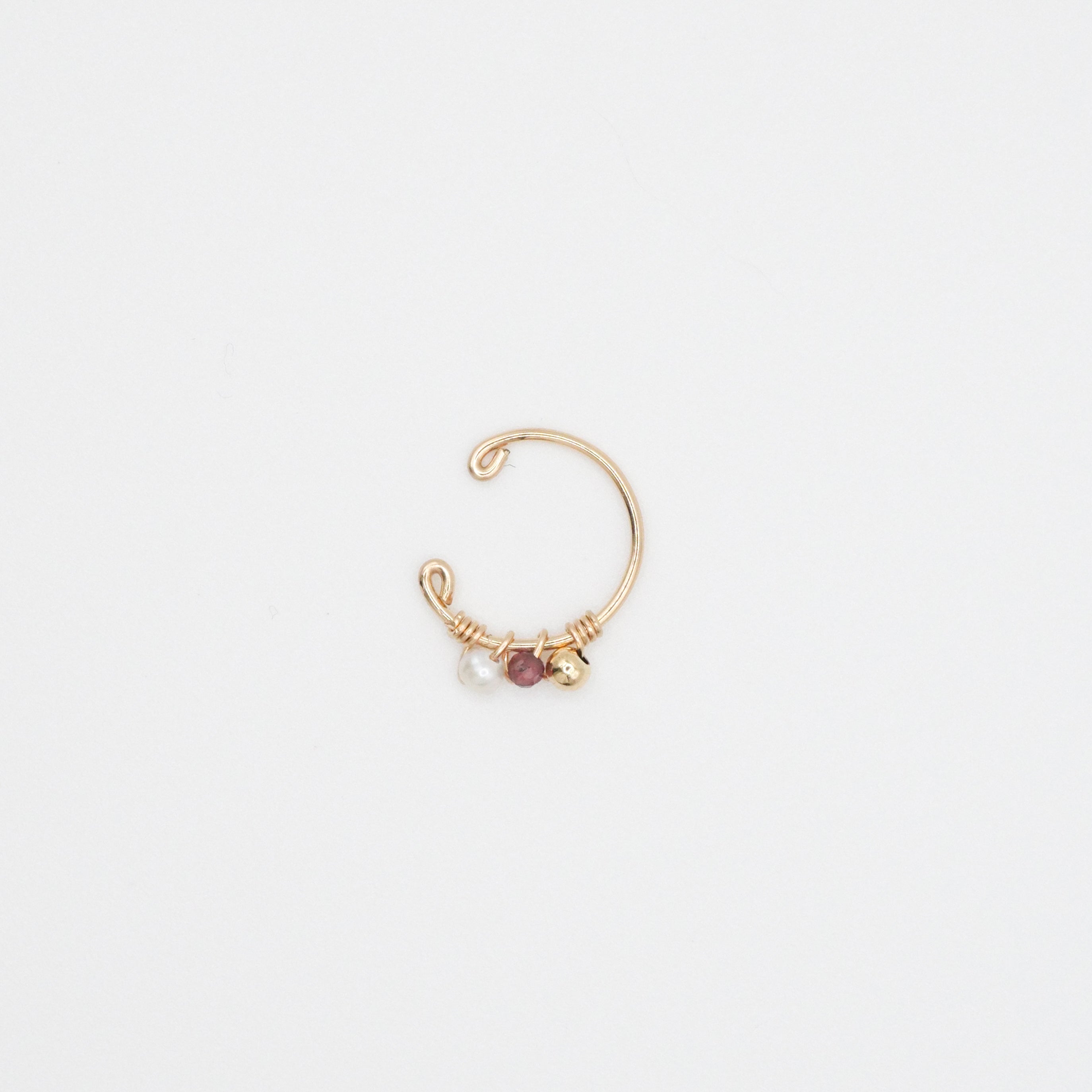 Earcuff Esmée - Grenat