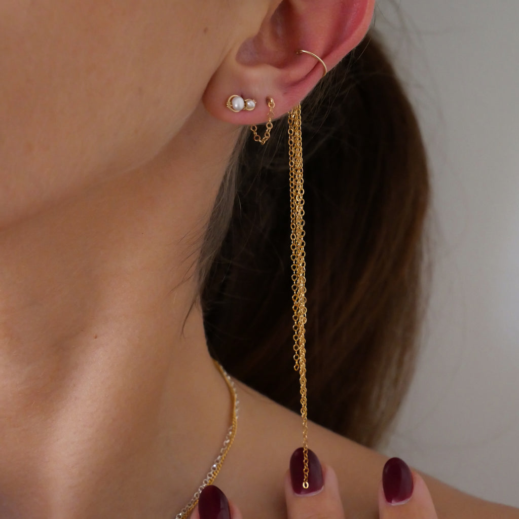 Puces Shell - perles de culture