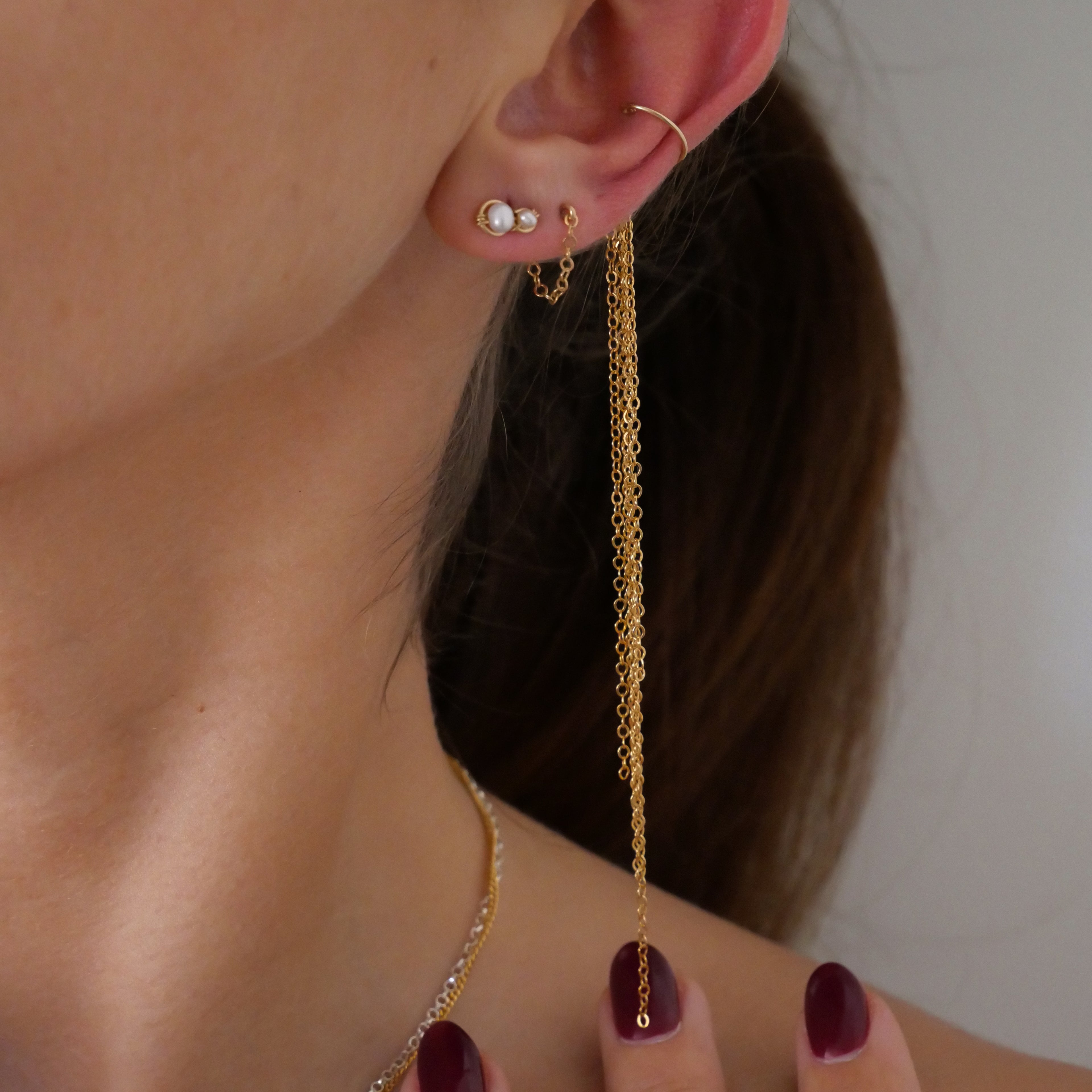 Puces Shell - perles de culture