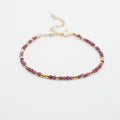 Bracelet Gemma - Grenat