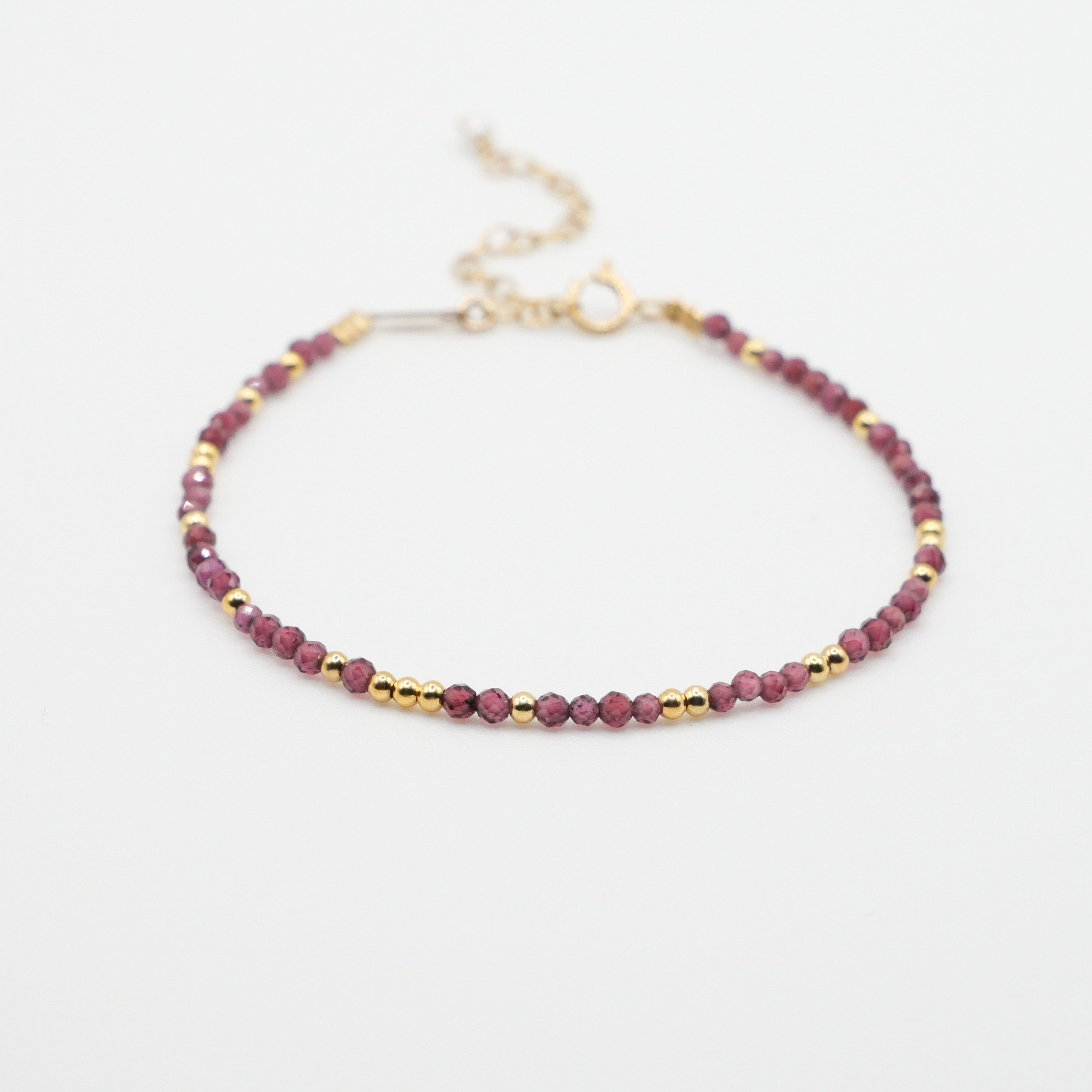 Bracelet Gemma - Grenat