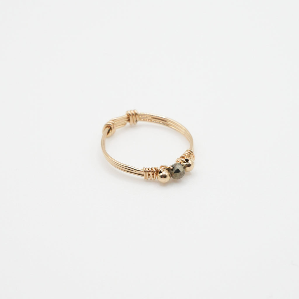 Bague Francine - Pyrite