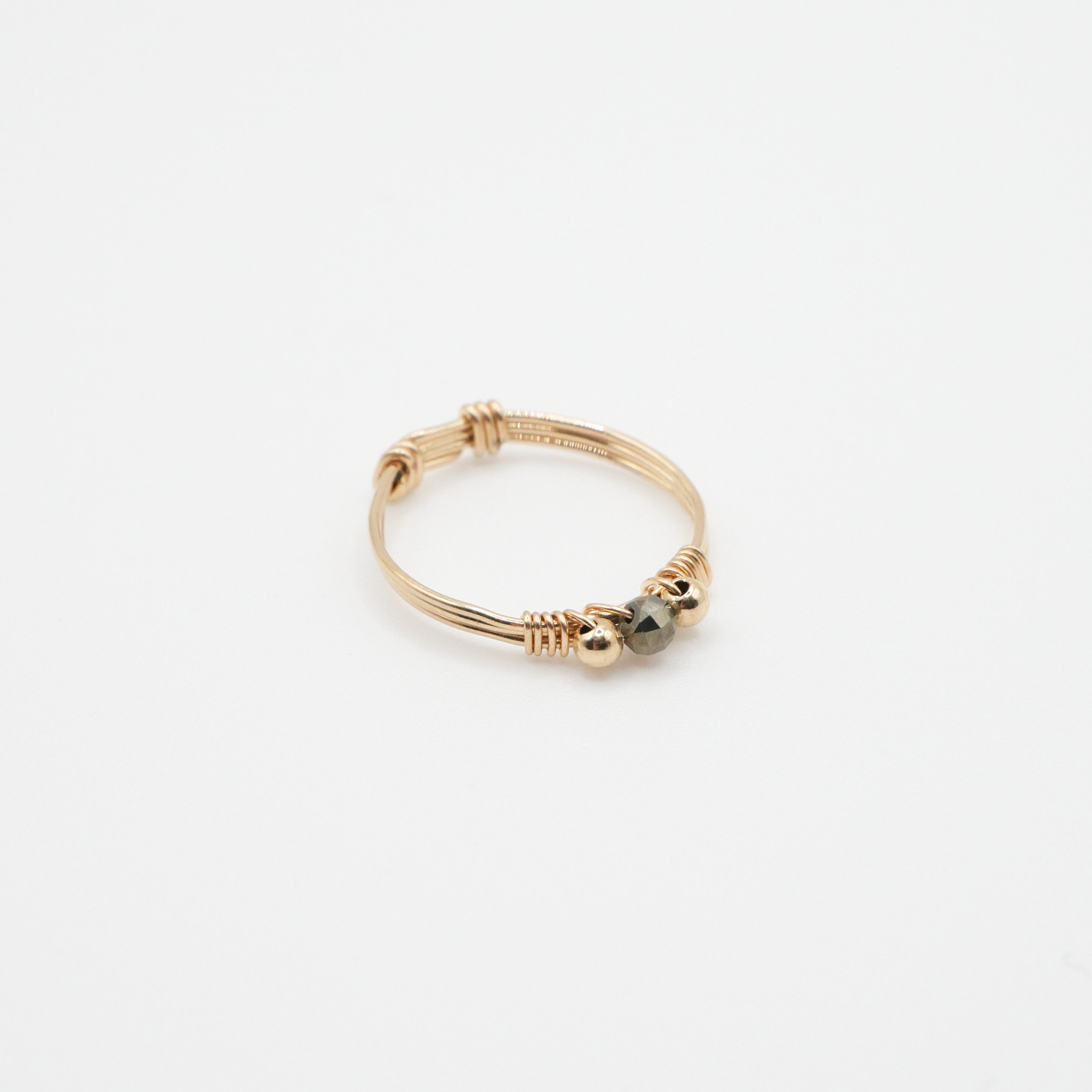Bague Francine - Pyrite