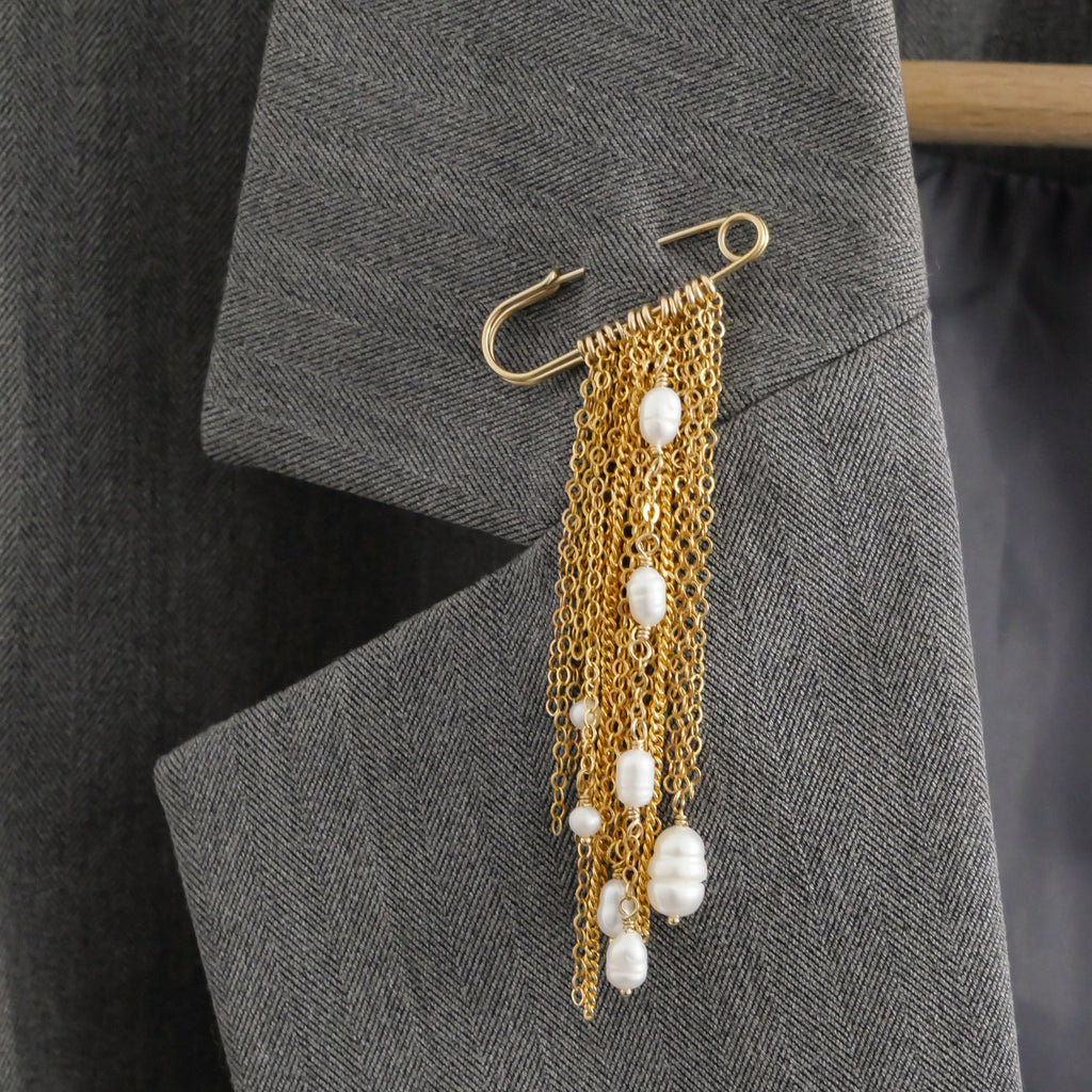 Broche Stella - Or Laminé