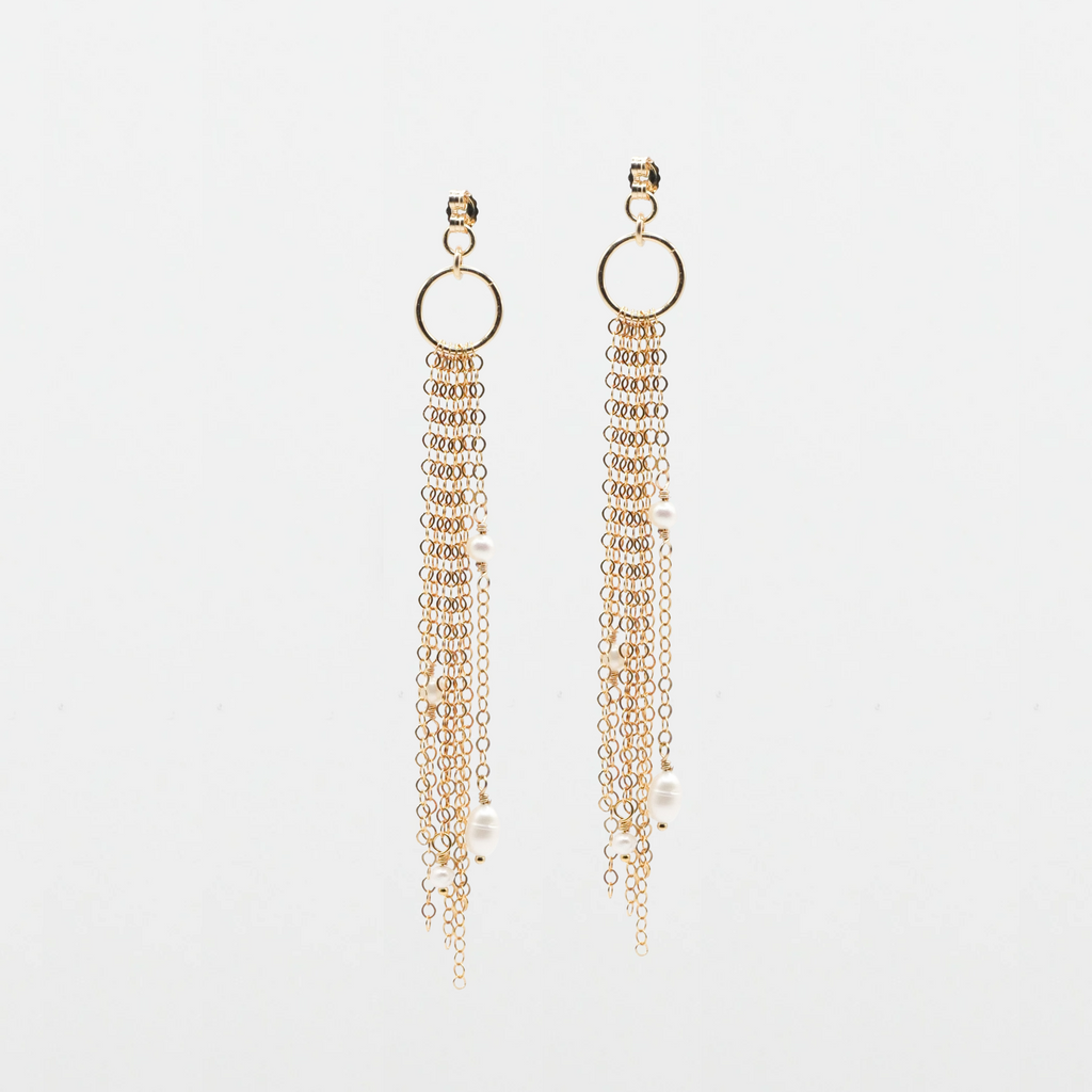 Fermoirs de boucles d'oreilles Ana - Or Laminé