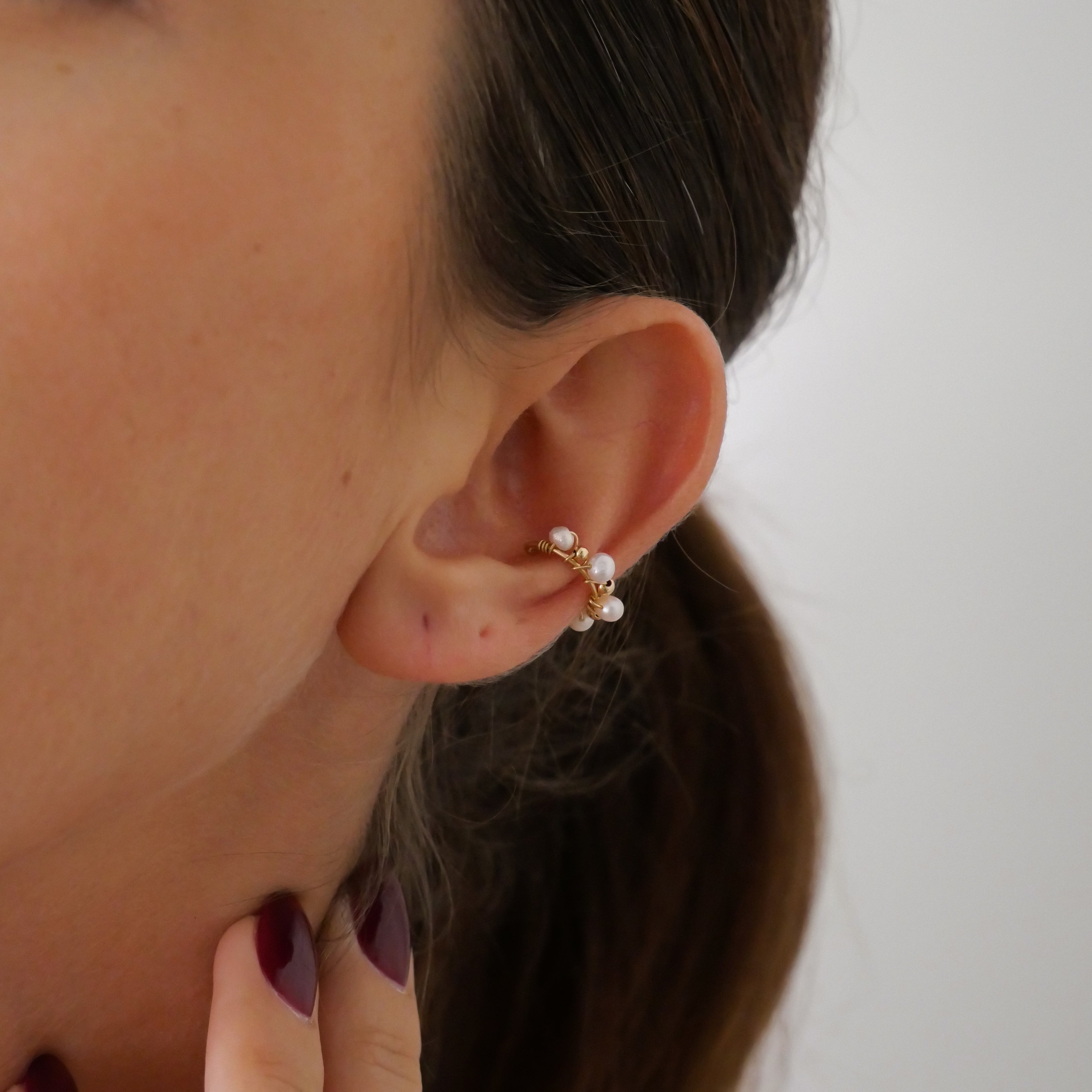 Earcuff Venice - Perles de culture