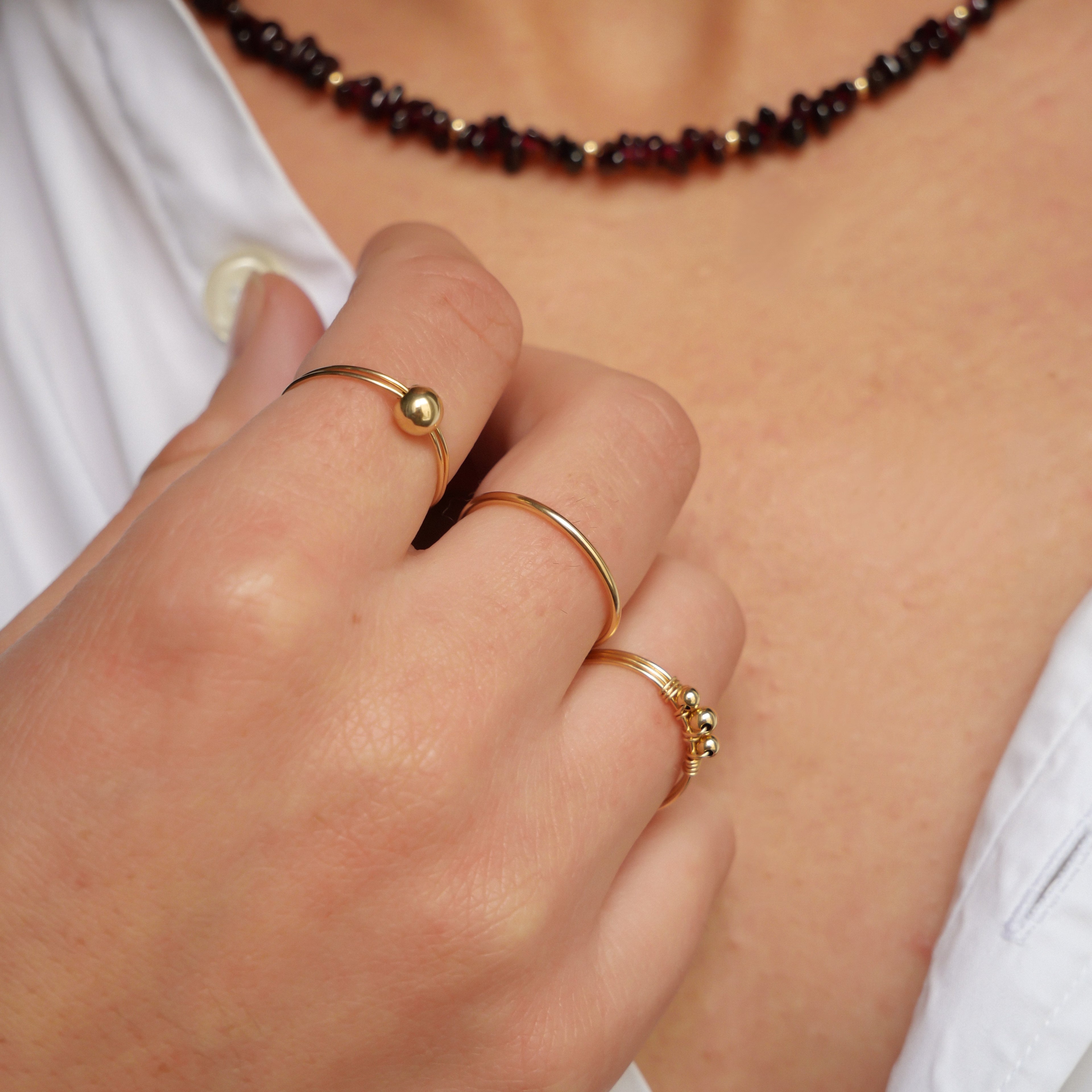 Bague Francine - Or Laminé