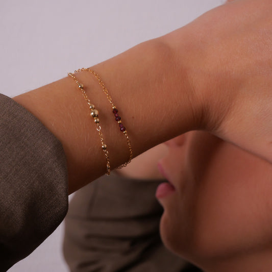 Bracelet Annie - Or Laminé
