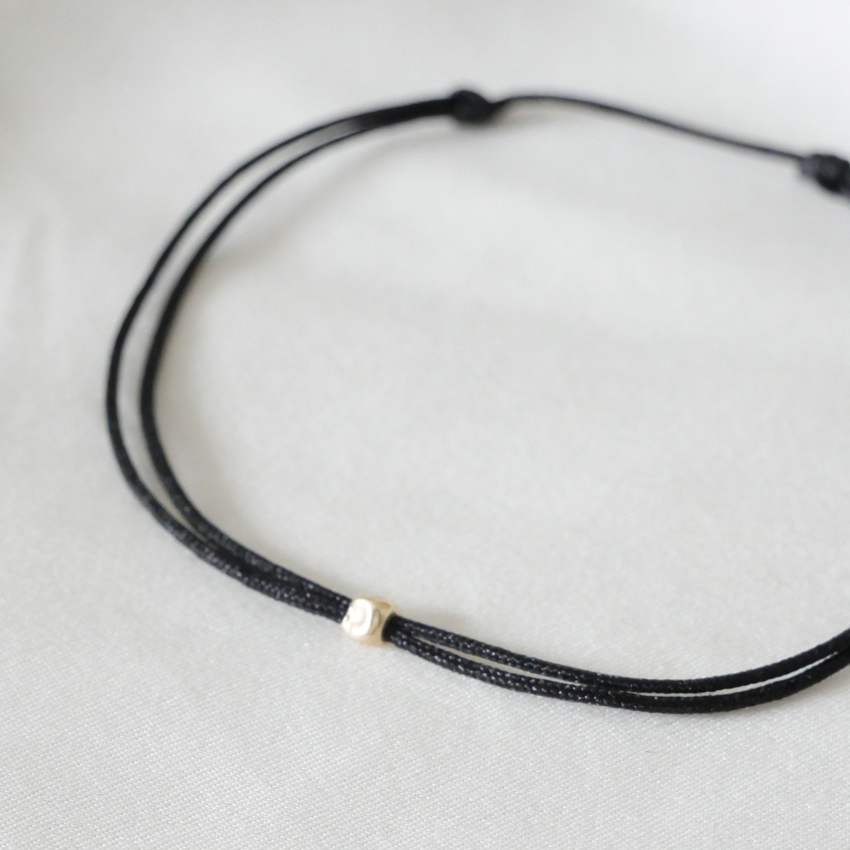 Bracelet cordon homme Octave - pépite Gold Filled 14K