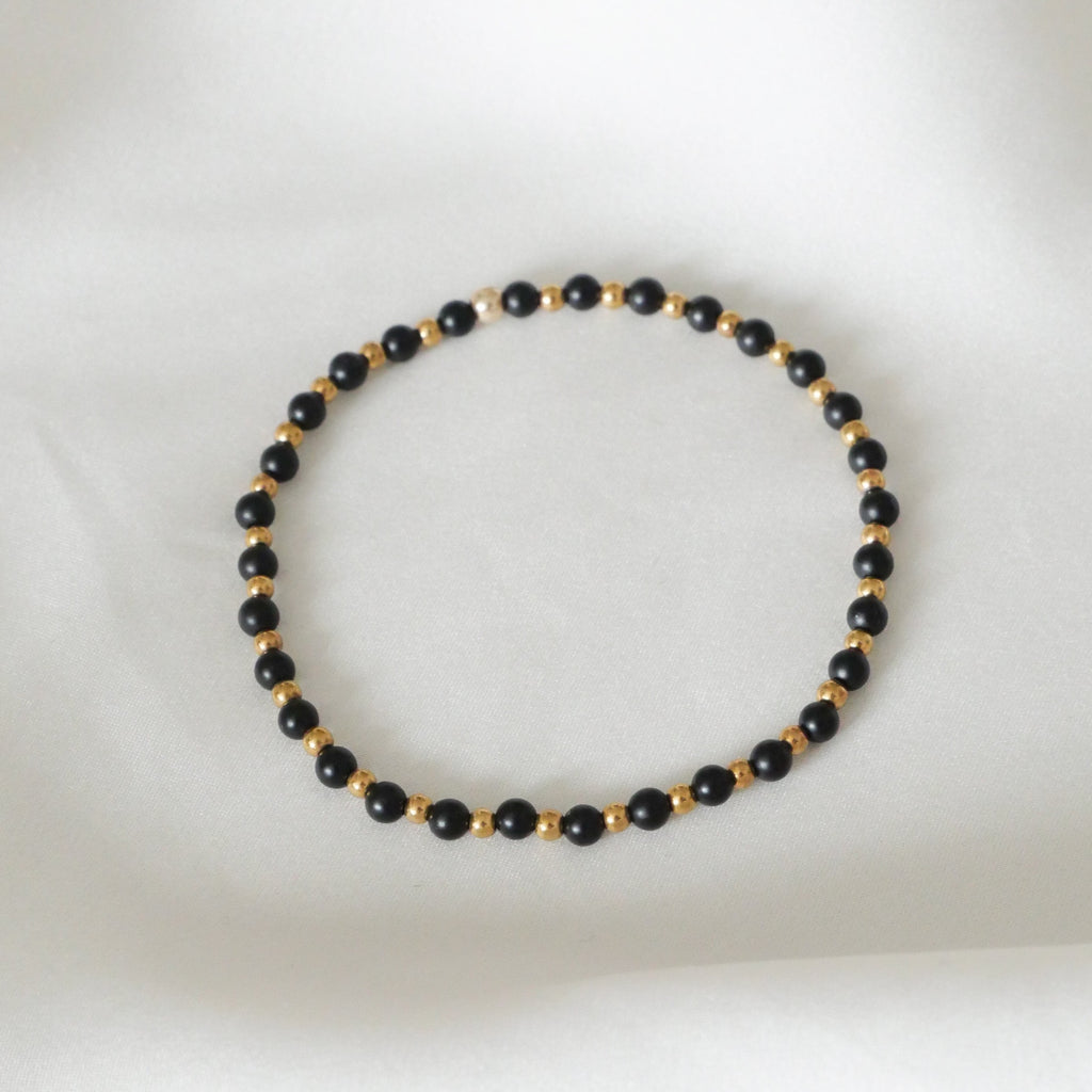 Bracelet homme Barnabé - Onyx, hématite