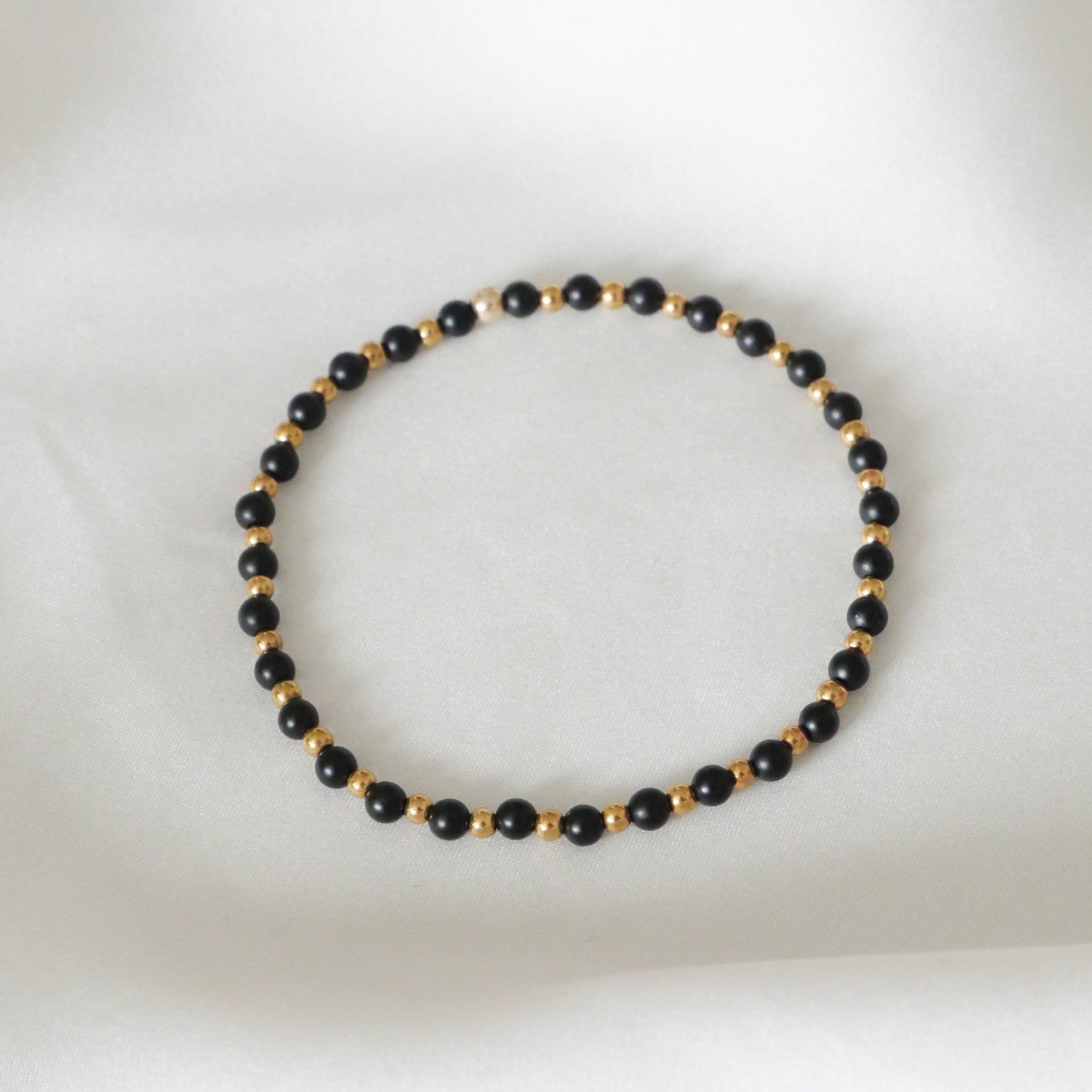 Bracelet homme Barnabé - Onyx, hématite