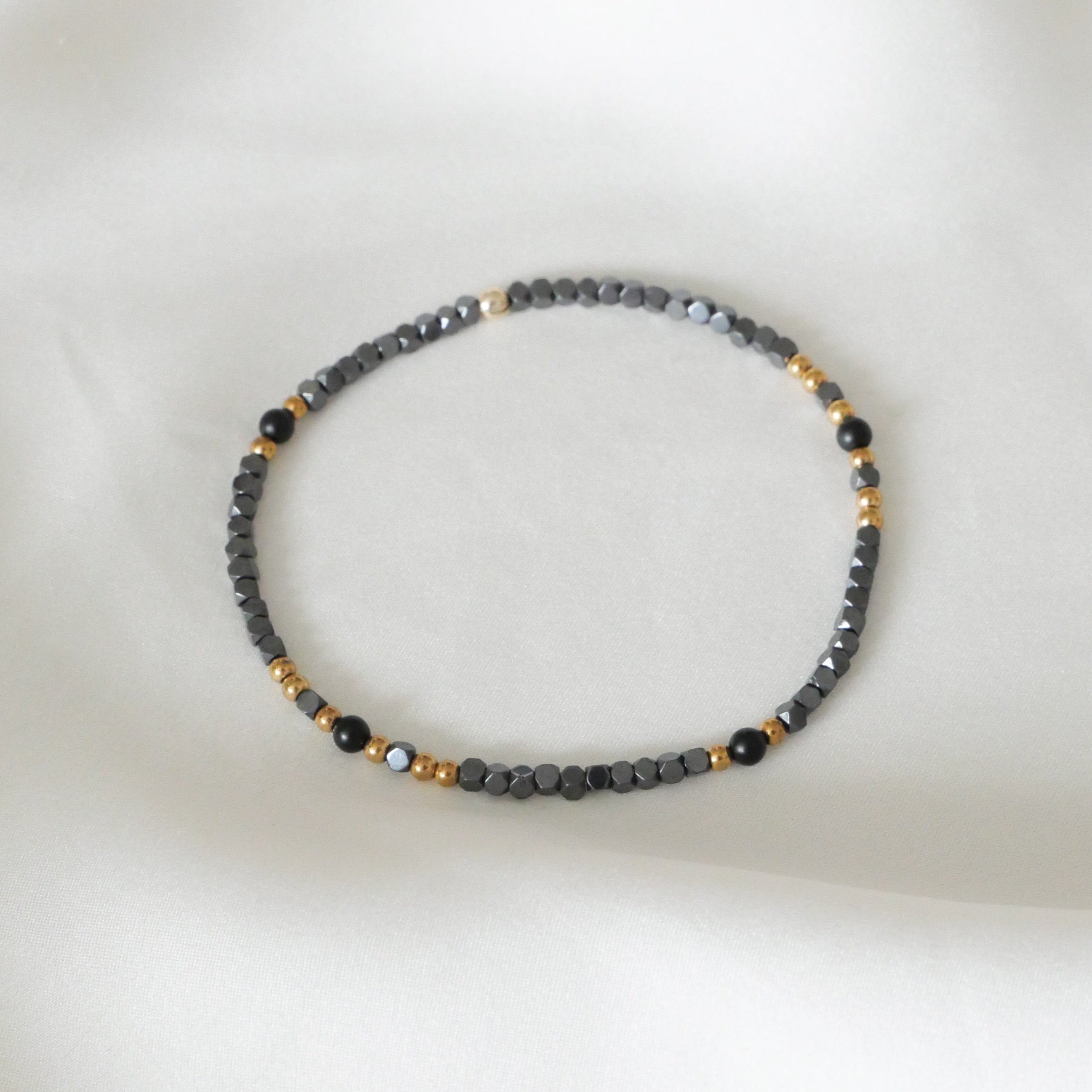 Bracelet homme Raoul - Onyx, hématite