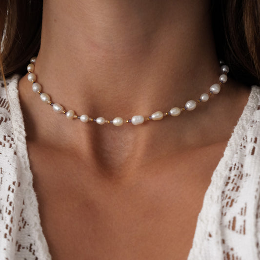 Chocker Aglaé - Perles de culture