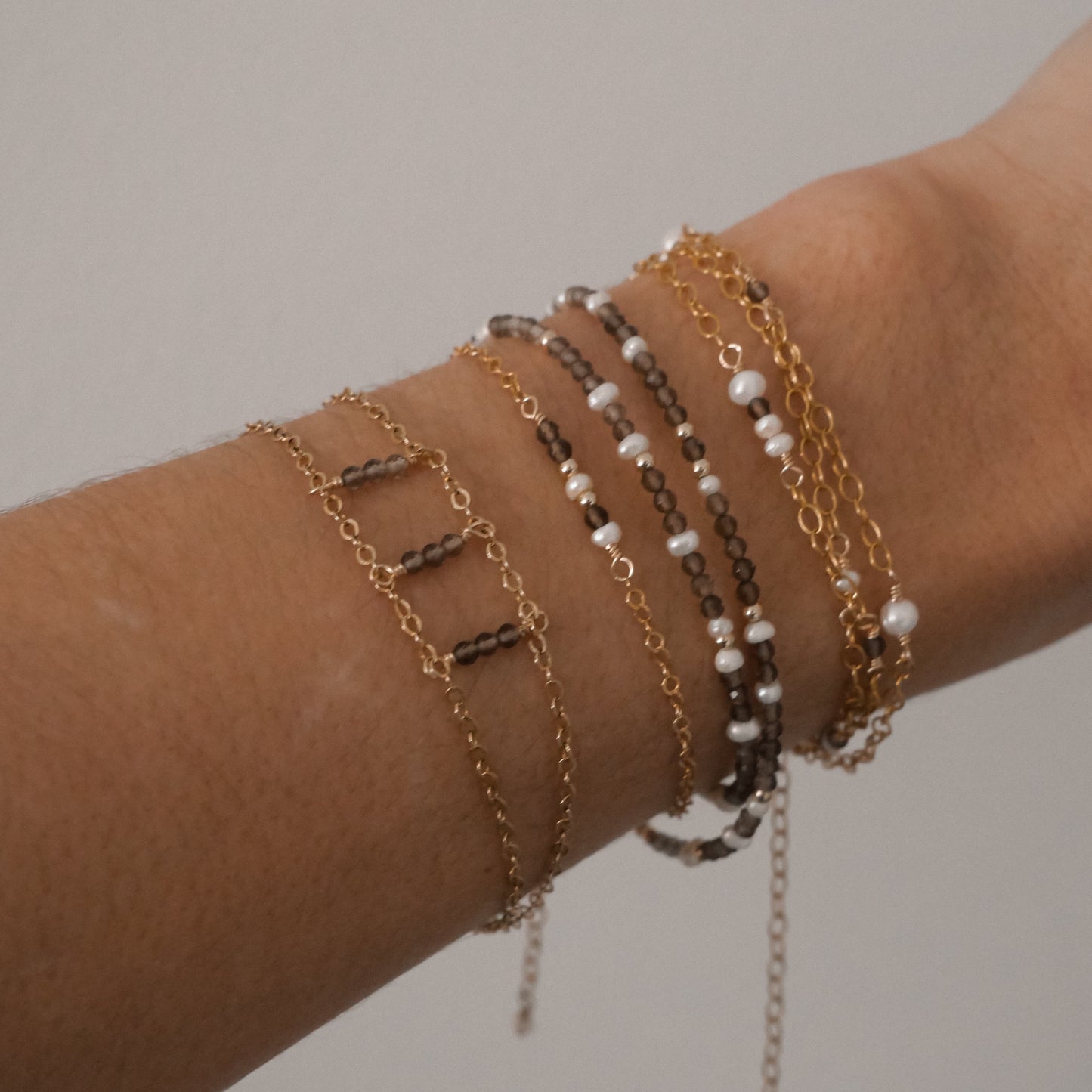 Collier-triple bracelet Paulette