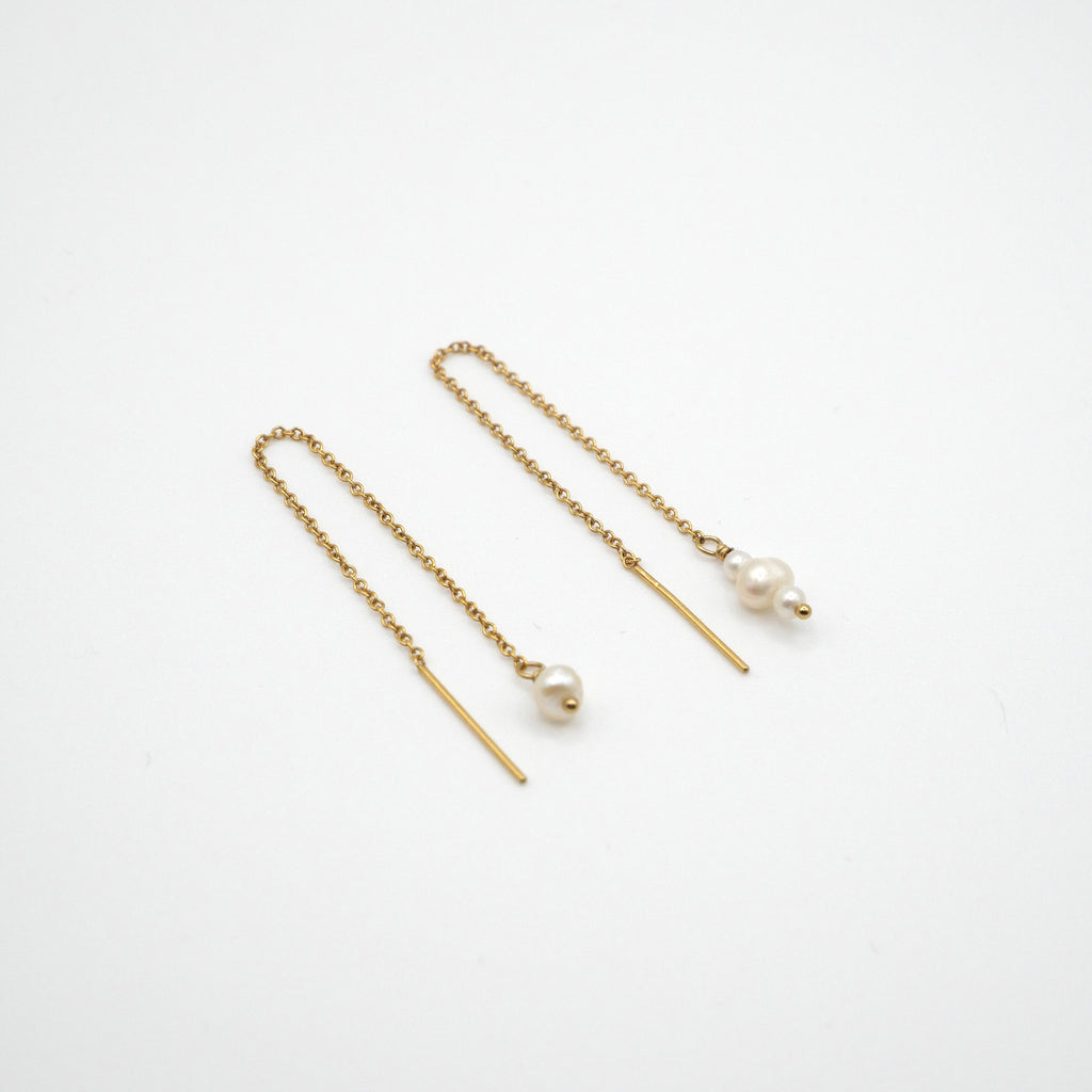 Boucles d'oreilles Roma - Perles de culture